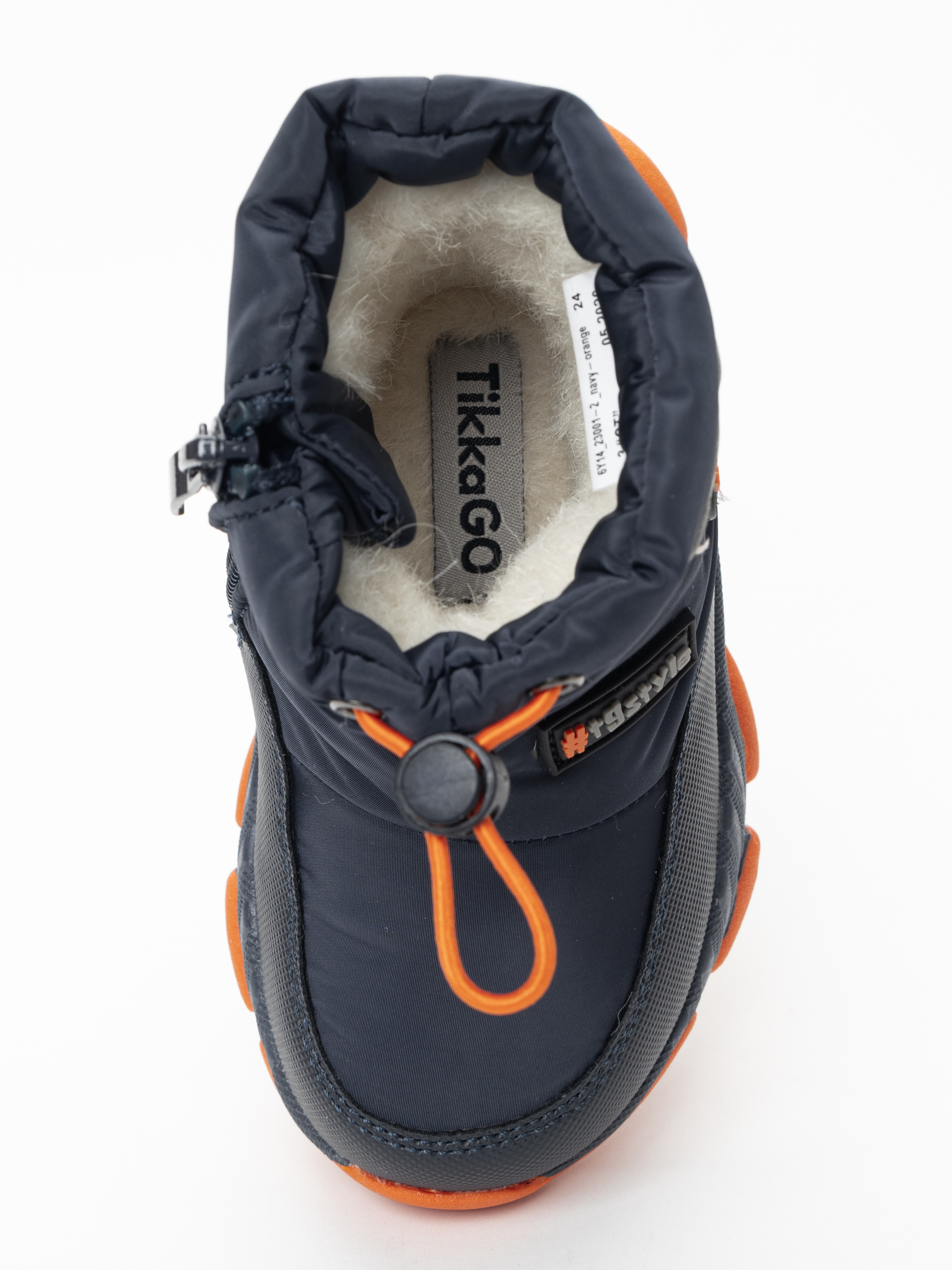 Дутики TikkaGo 6Y14_23001-2_navy-orange - фото 8
