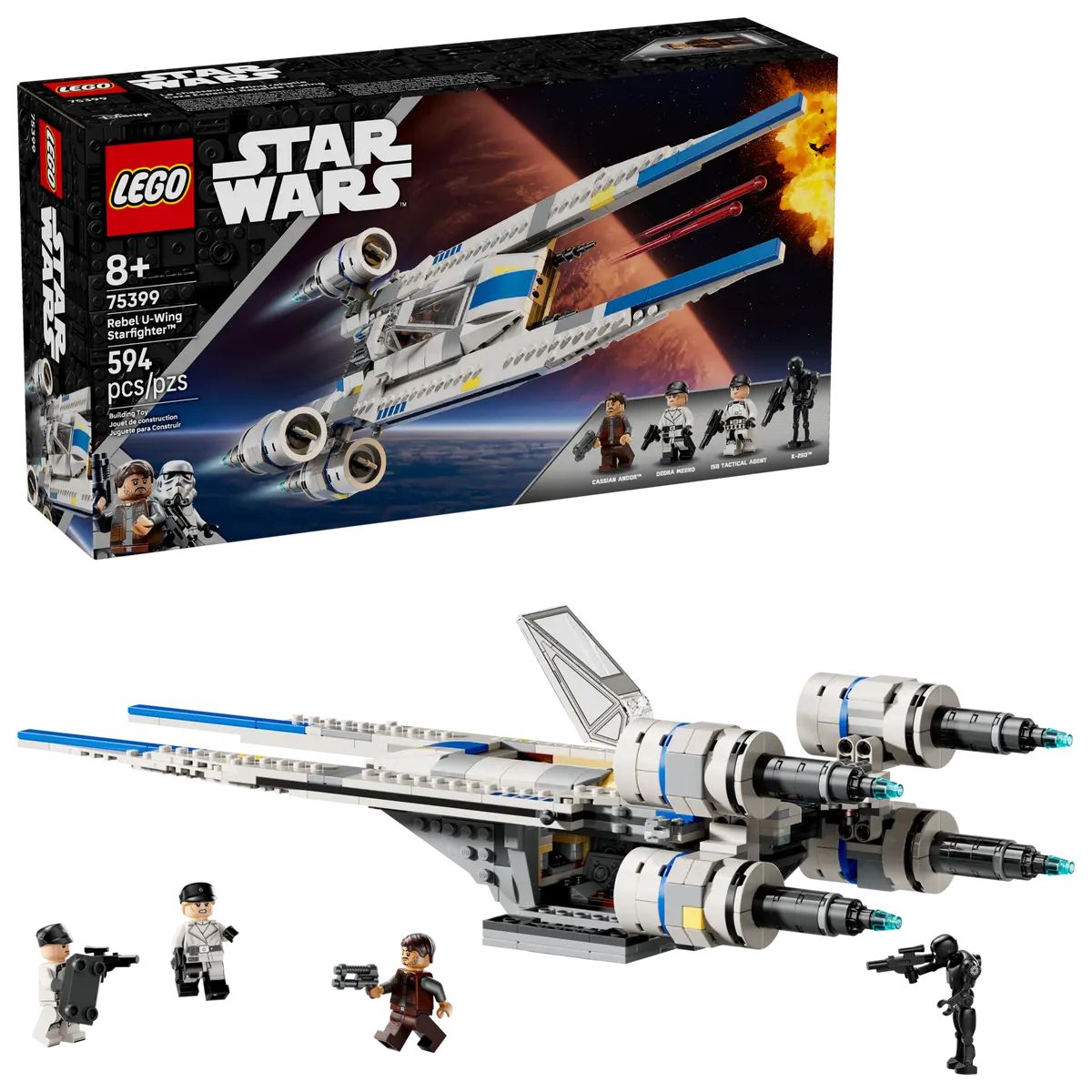Конструктор LEGO Star Wars Истребитель повстанцев блочный - фото 1
