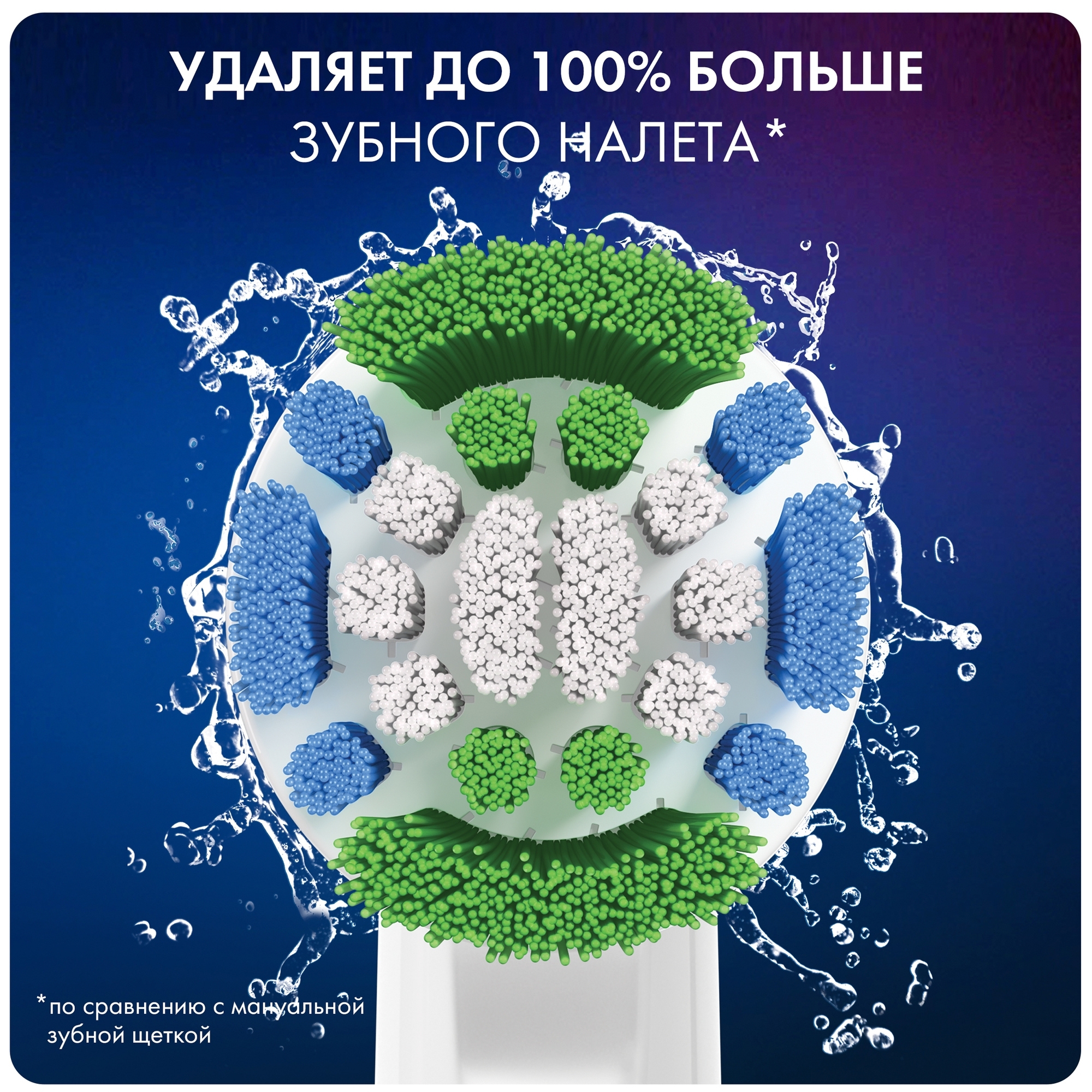 Насадка электрическая Oral-B 4 шт. - фото 6