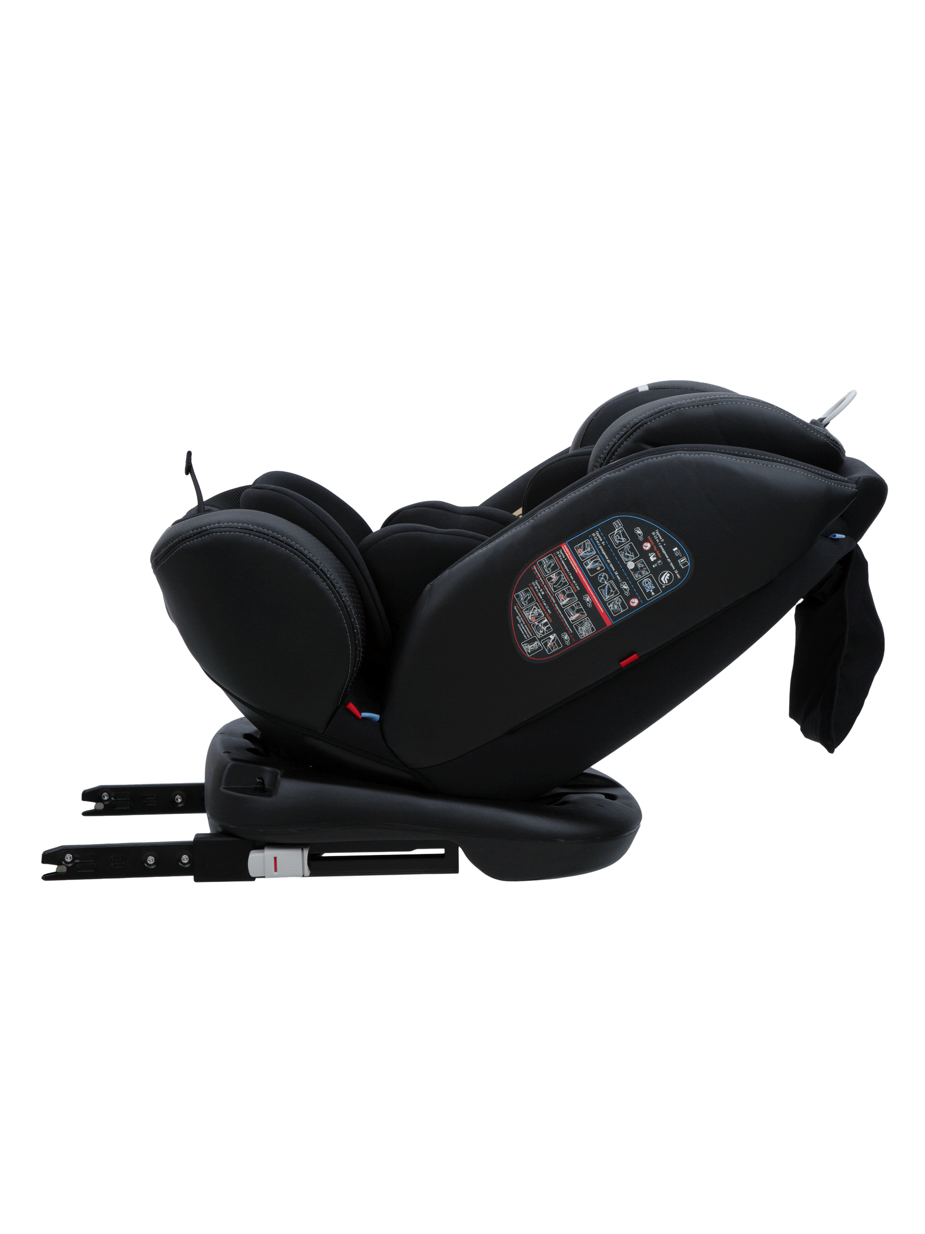 Автокресло JOVOLA MOON Isofix 0+/1/2/3 (0-36 кг) черный - фото 16