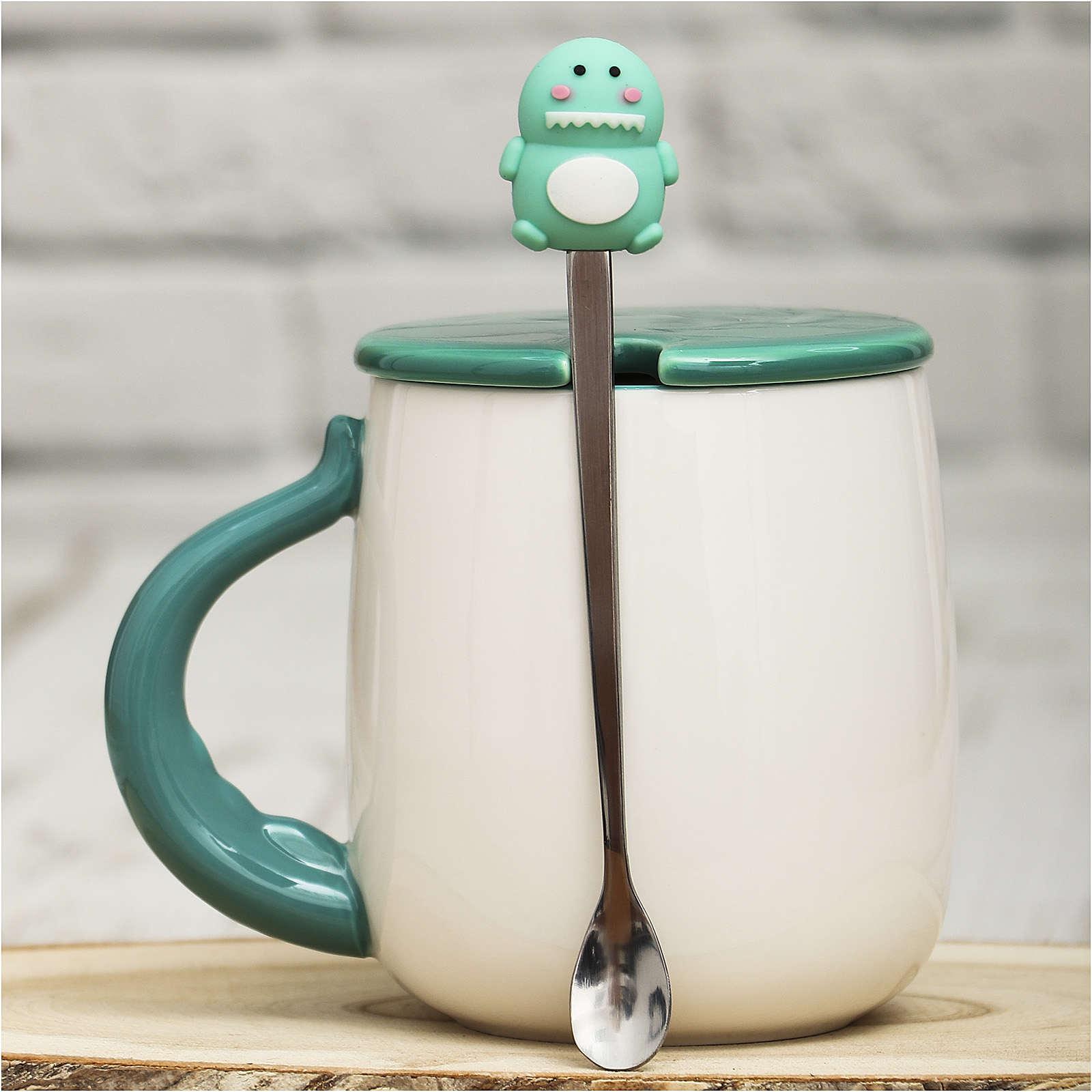 Кружка ЭВРИКА динозаврик №4 - фото 2