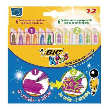 Фломастеры BIC Kids 12 цв.