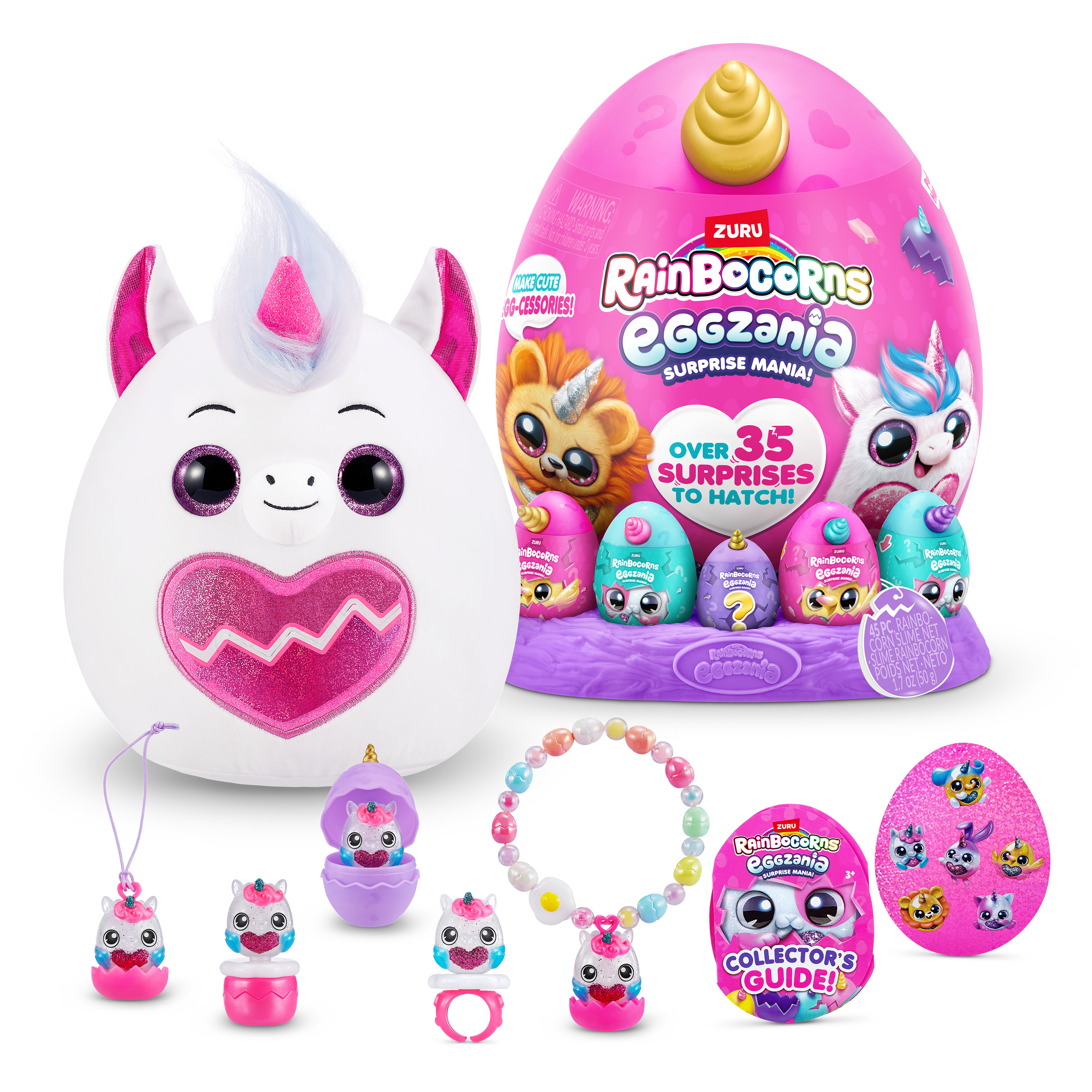 Фигурка Zuru Rainbocorns Eggzania - фото 13