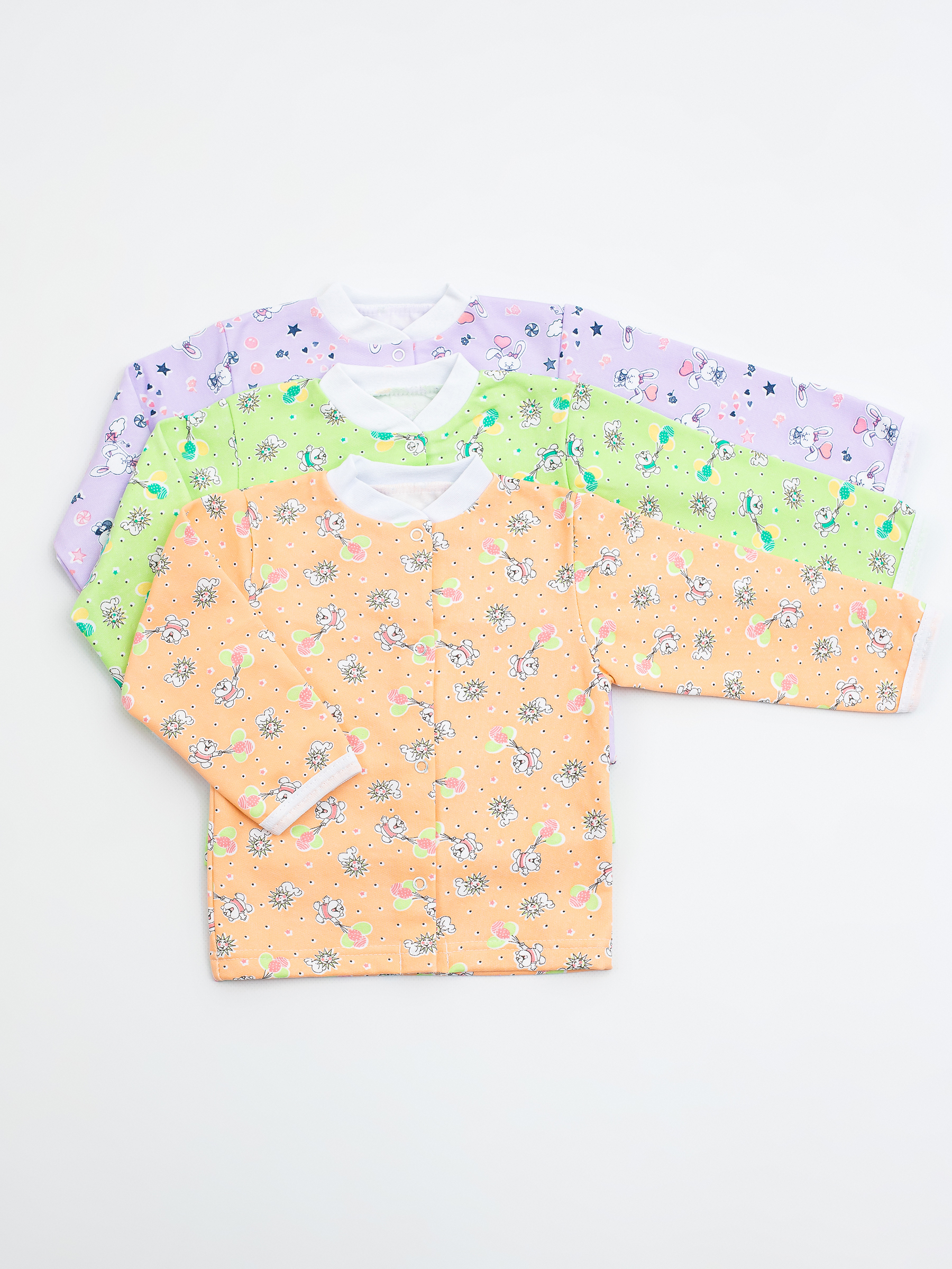 Кофточка 3 шт IVANOVO KIDS КЯК-002девочка - фото 1
