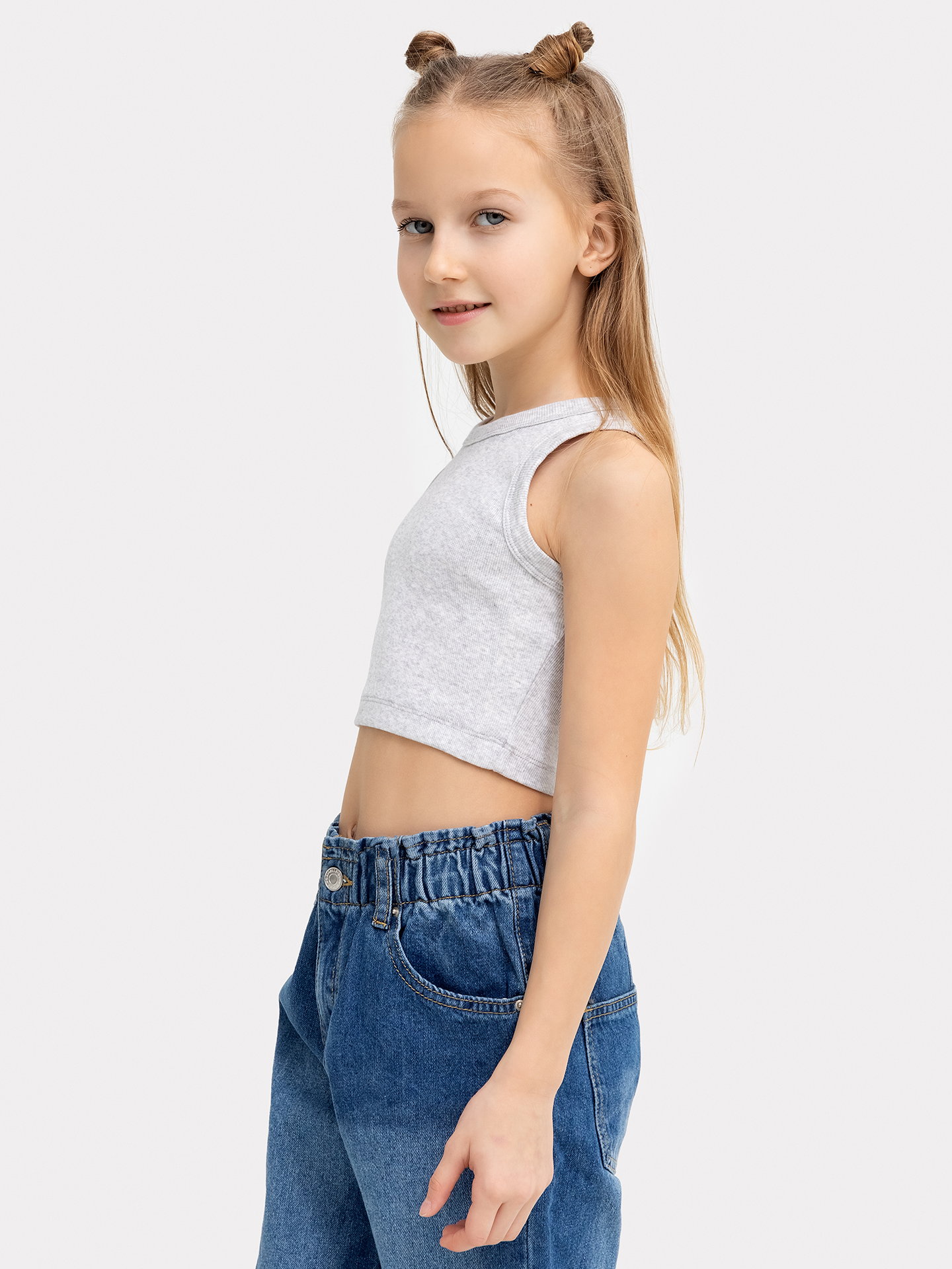 Топ Mark Formelle (Марк Формэль) 117902/серый меланж 4306-А - фото 6