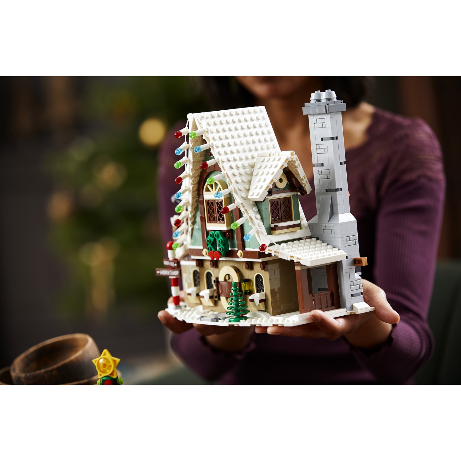 Конструктор LEGO Icons Домик эльфов блочный - фото 9