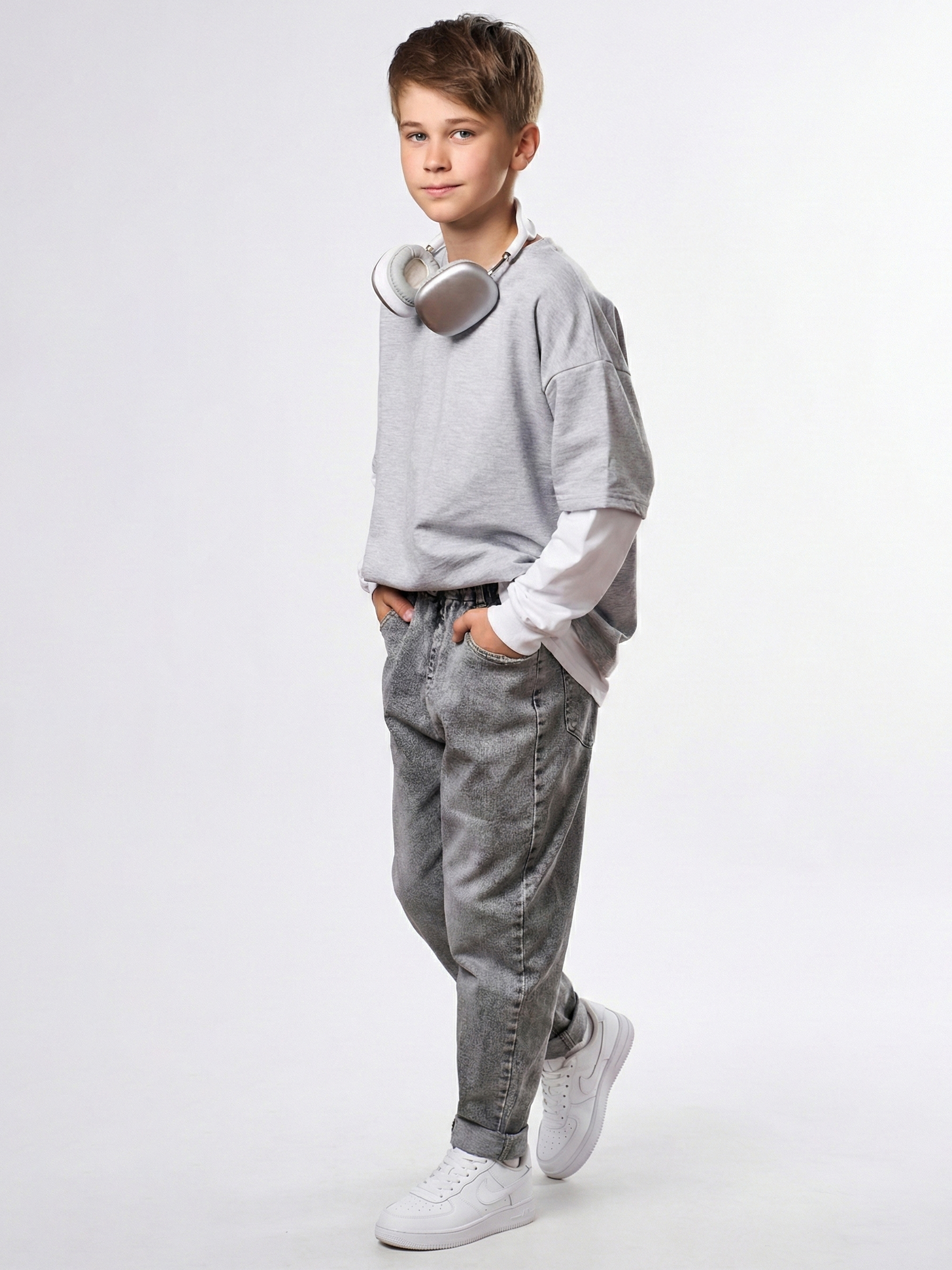 Джинсы СИНИЙ МИР WM7266NJ-G63 - фото 7