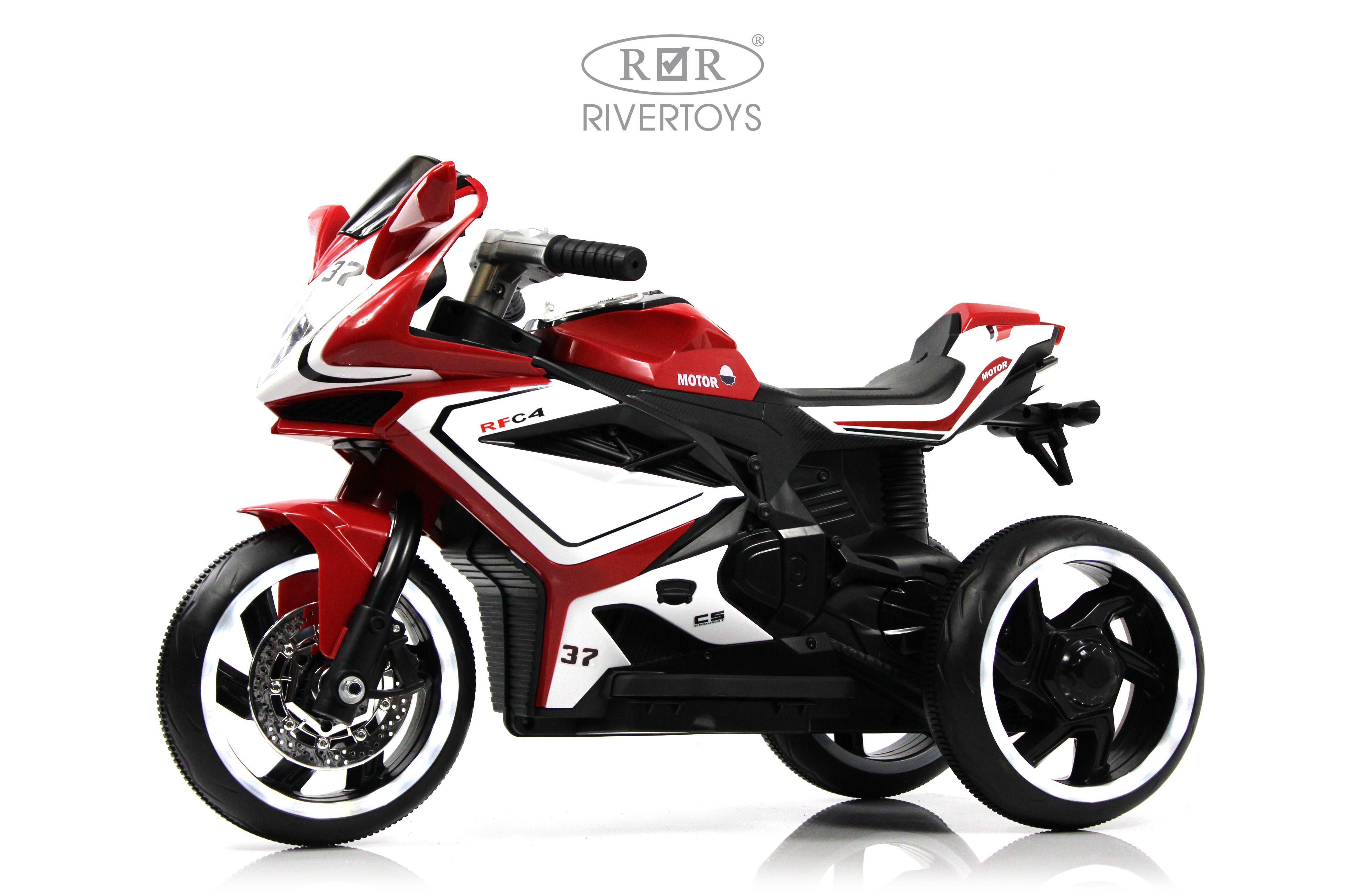 Электромобиль RIVERTOYS K222AM-RED - фото 11