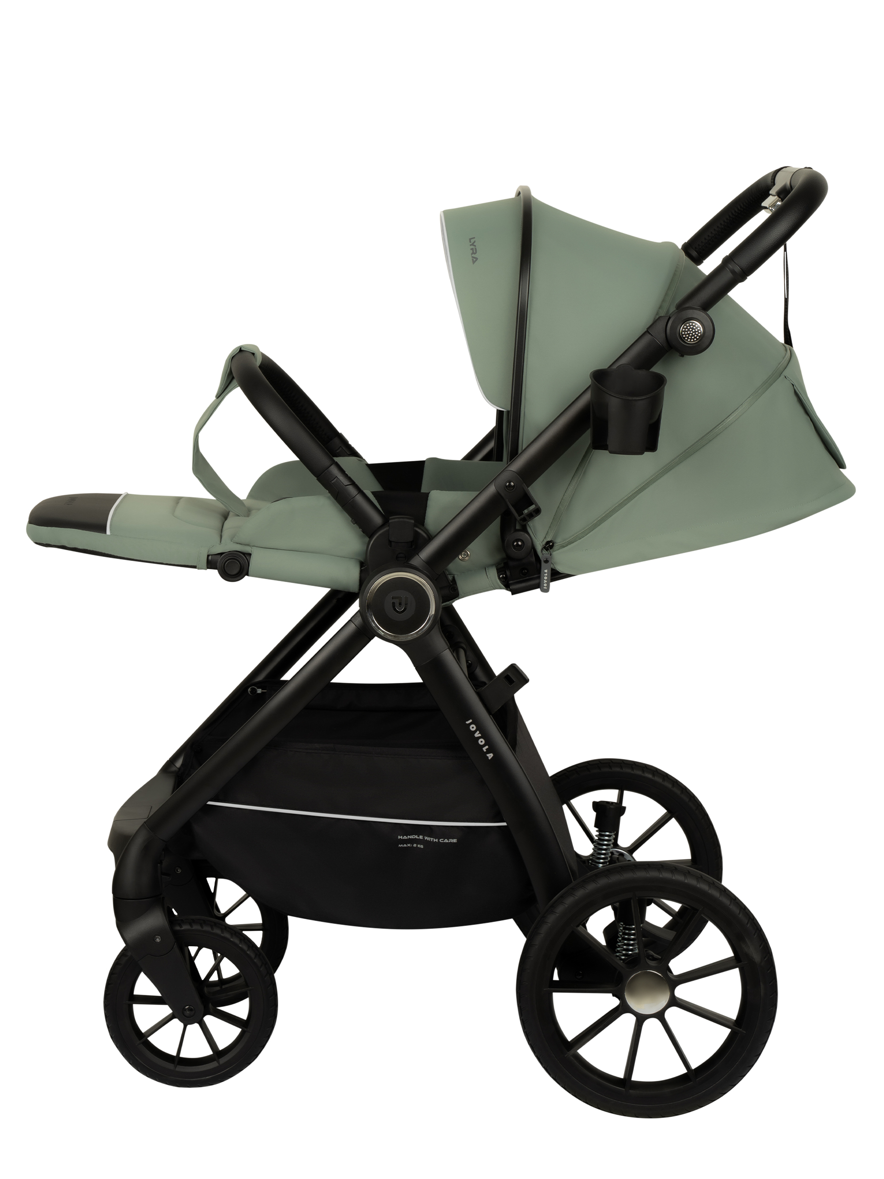 Коляска прогулочная JOVOLA LYRA зеленый - фото 22