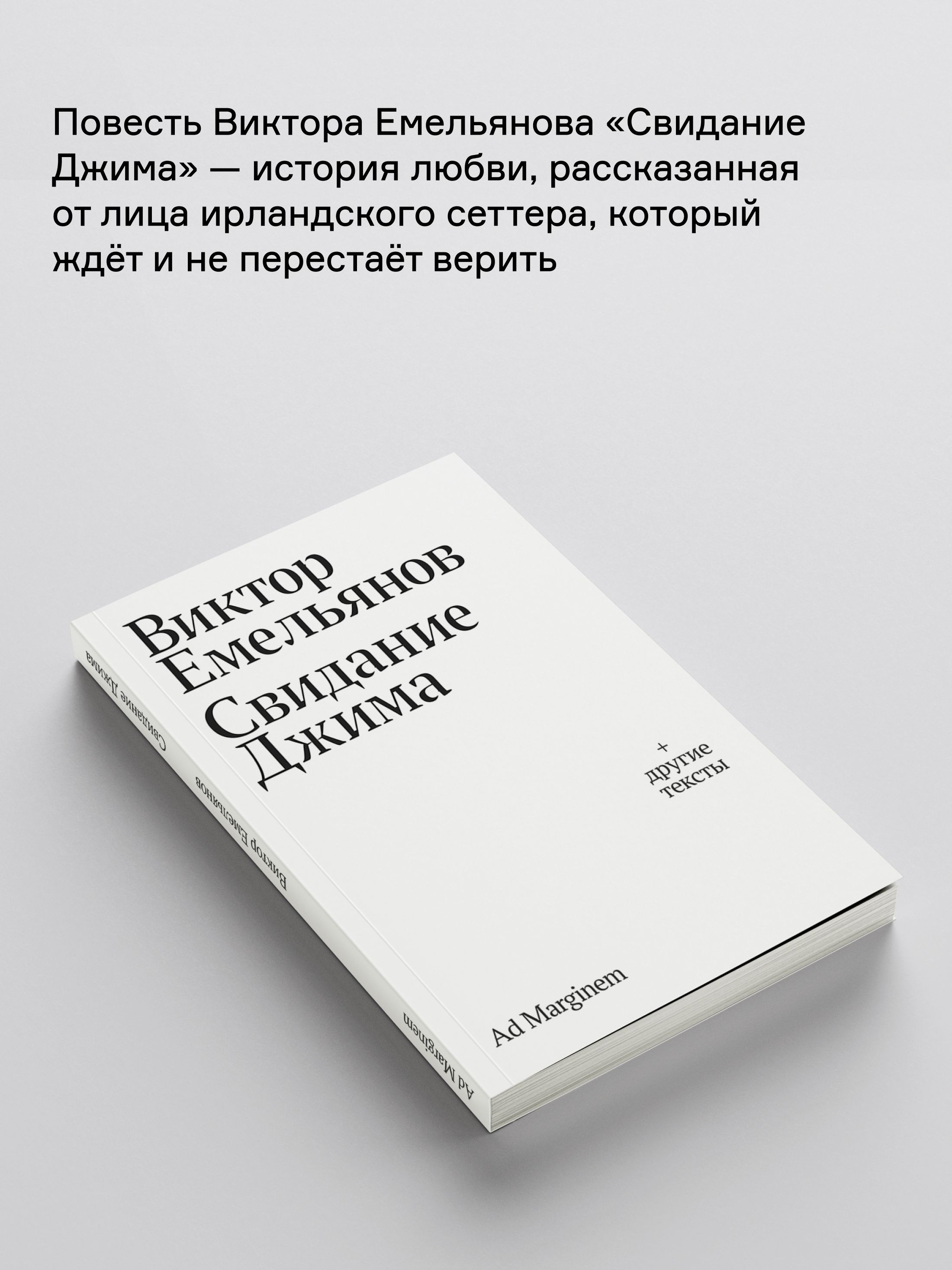 Книга Ad Marginem Свидание Джима - фото 4
