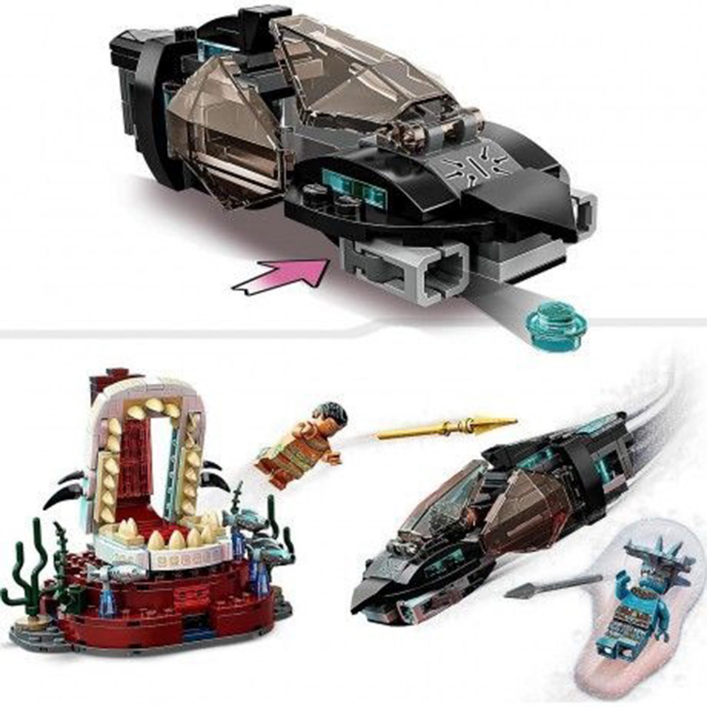 Конструктор LEGO Marvel Super Heroes Тронный зал короля Нэмора блочный - фото 6