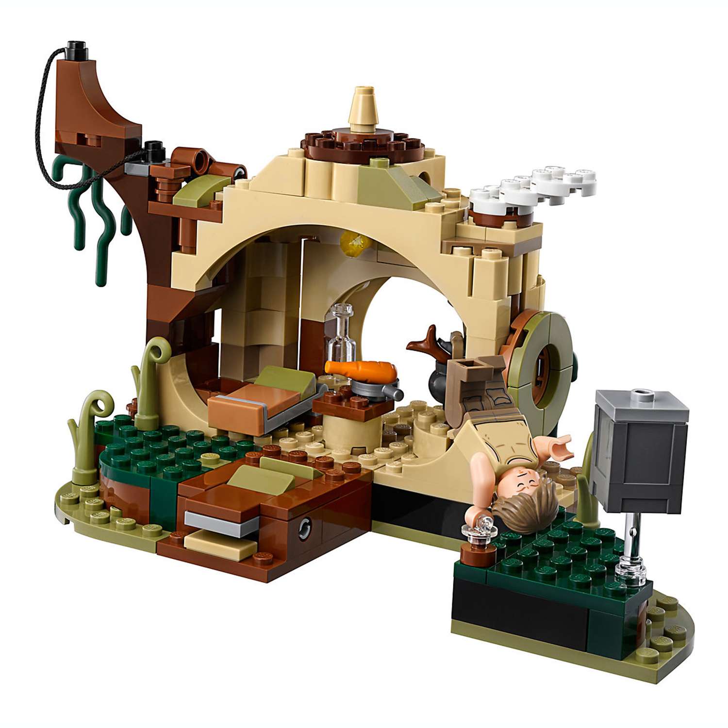 Конструктор LEGO Star Wars Хижина Йоды блочный - фото 5