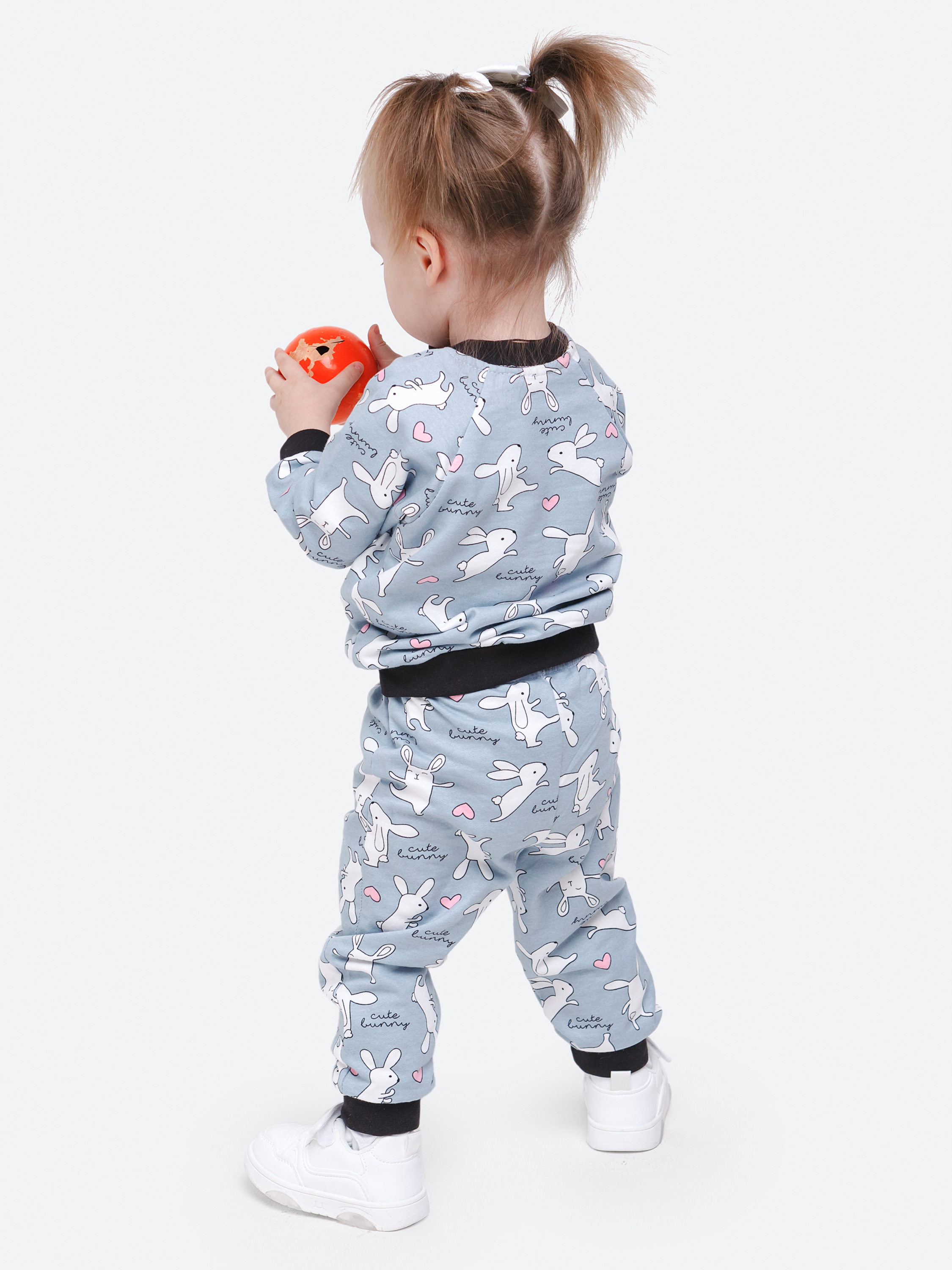 Костюм VEDDI 635ф-21/серый/зайка - фото 14