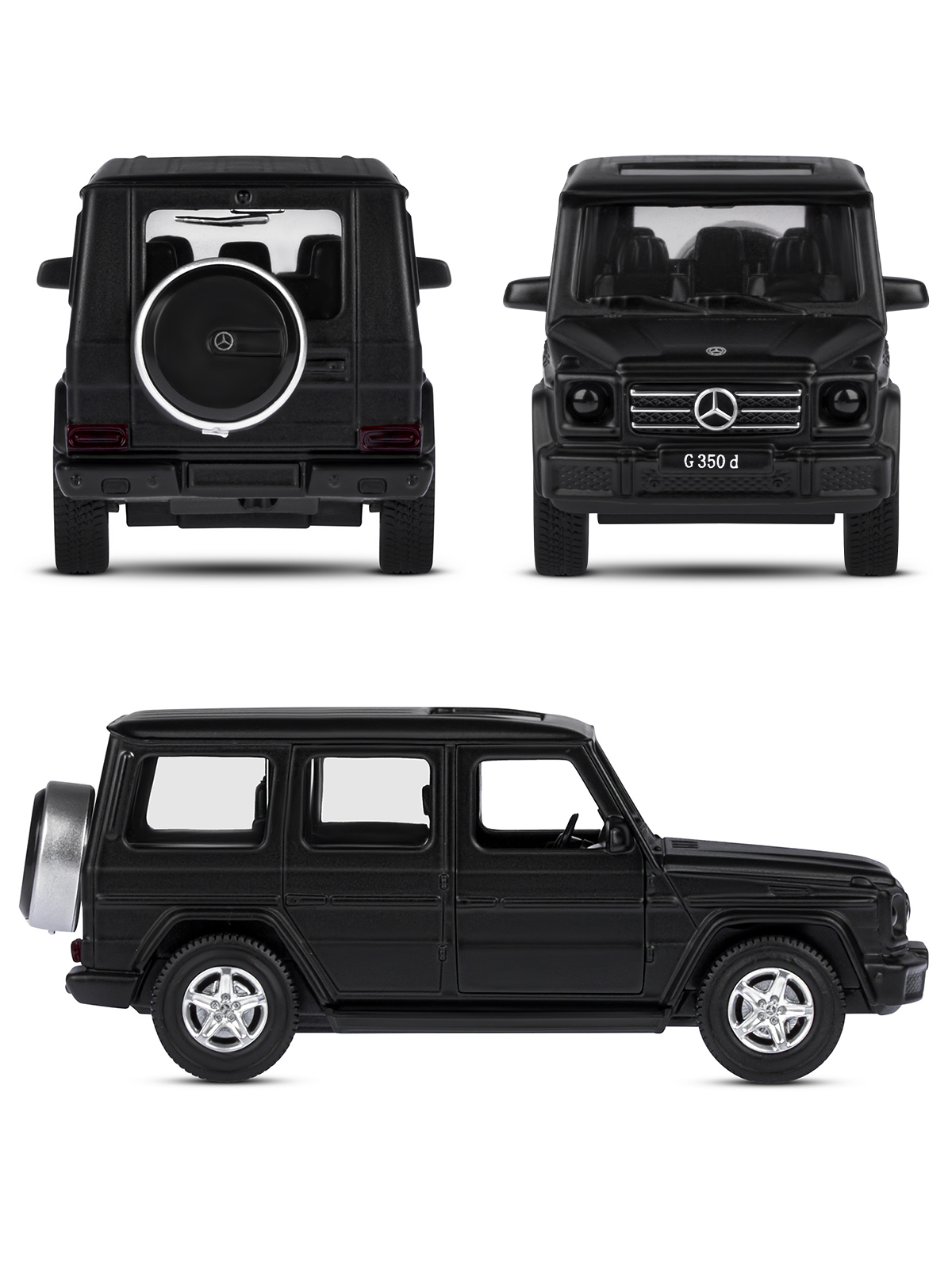 Внедорожник АВТОпанорама Mercedes Benz G350d 1:42 JB1200181 - фото 5