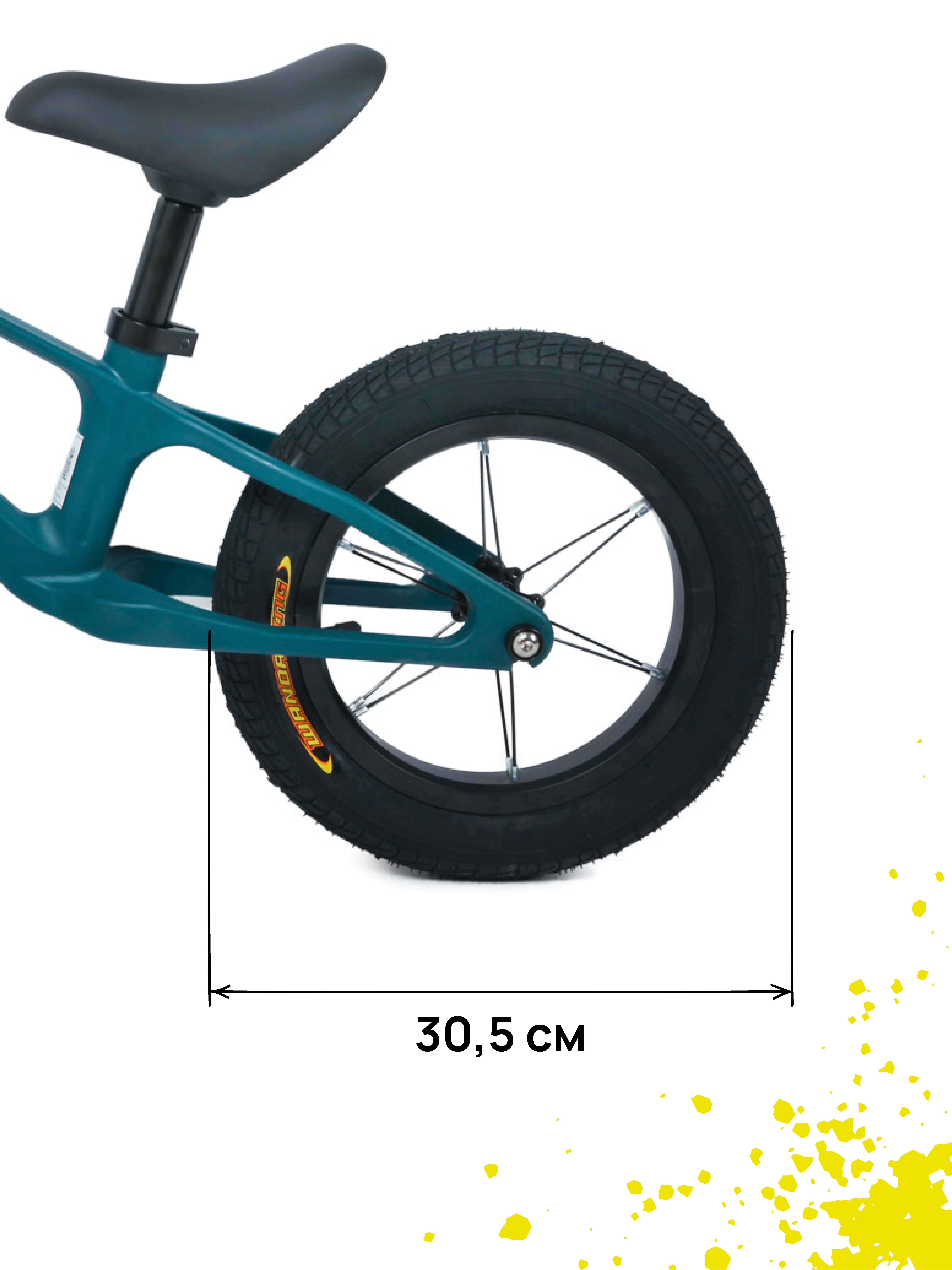 Двухколесный беговел Kreiss 12 дюймов - фото 4