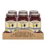 Пюре фруктовое Rudolfs Яблоко-Черника 190гр*6шт
