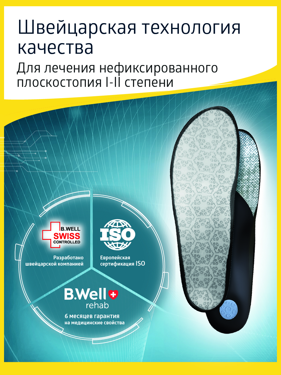 Стельки ортопедические B.Well FW-607 - фото 2
