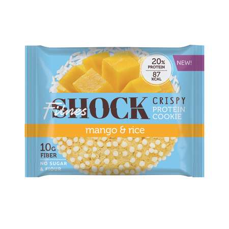 Печенье Fitnesshock манго-рис 30г