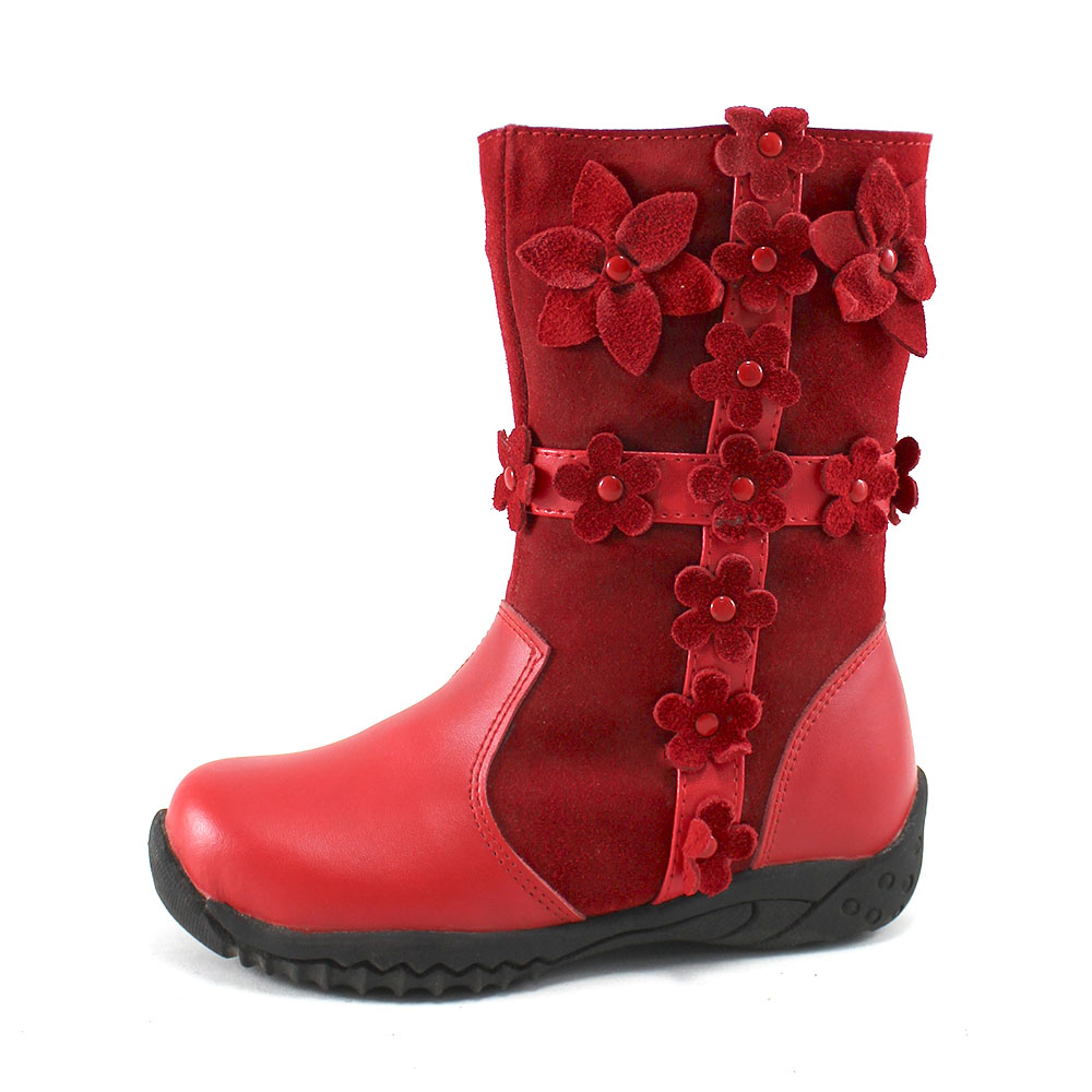 Сапоги BEST.A A260-1-СВ BEST.A Сапоги для девочки,красный - фото 1