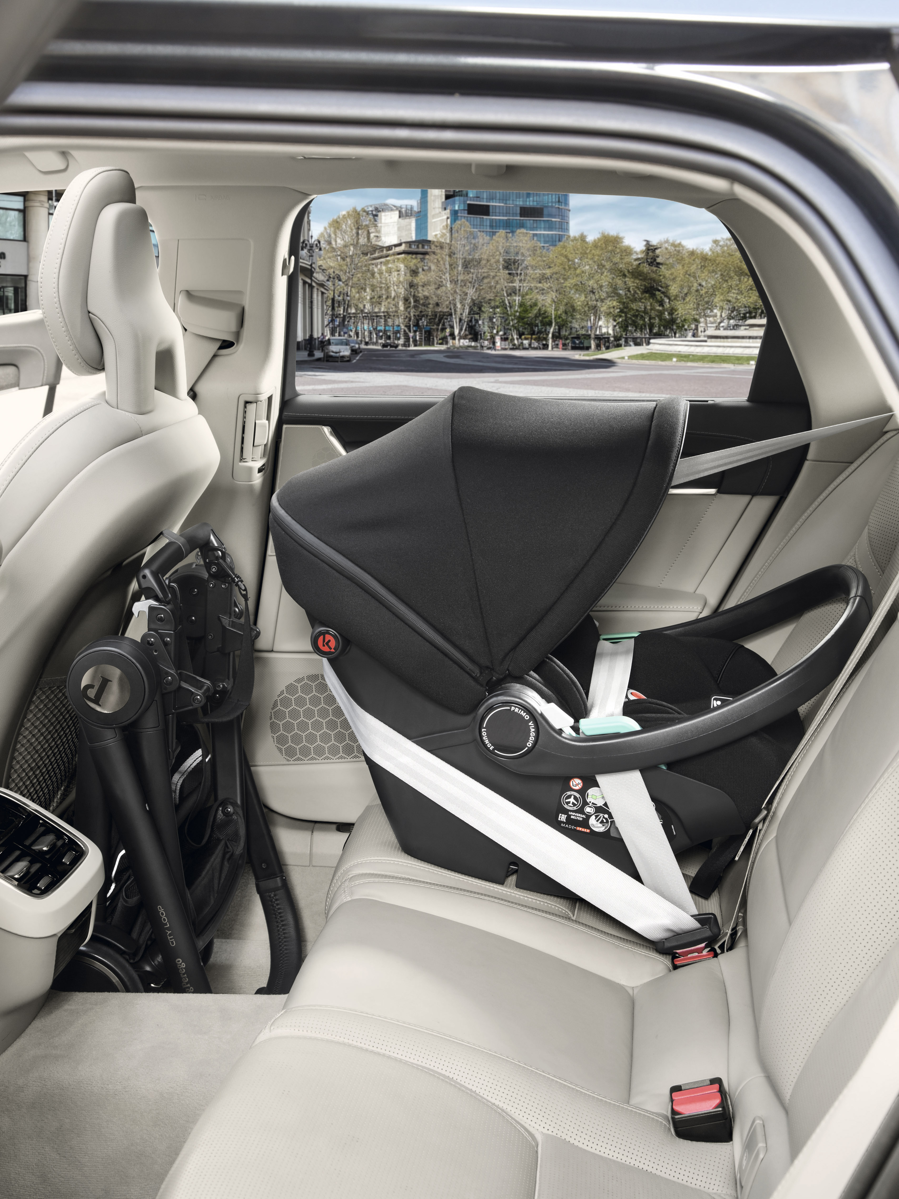 Автокресло Peg-Perego Lounge 0 (0 -13 кг) черный - фото 27