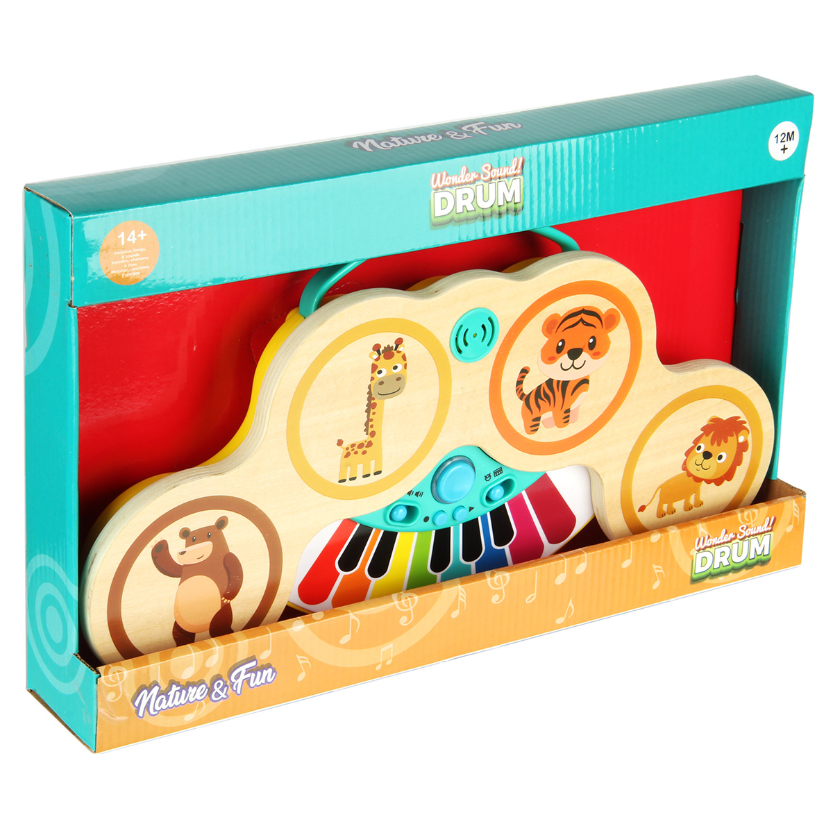 Игрушка музыкальная Veld Co барабаны, пианино, синтезатор, мелодика - фото 11