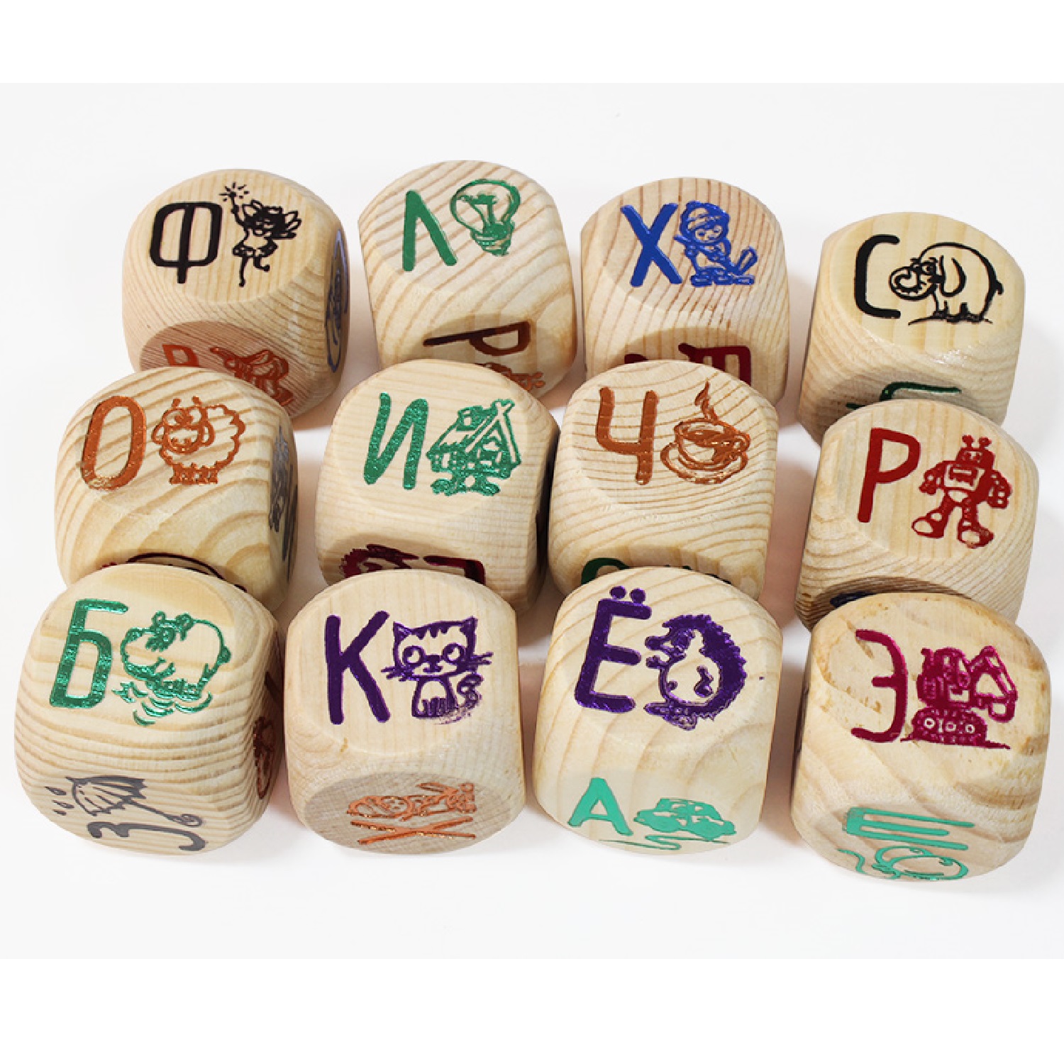 Игрушка Мастер игрушек кубики Буквики - фото 1