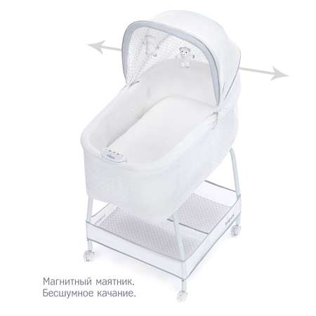Колыбель SIMPLICITY GL4010 Auto с системой автоукачивания Белый Ромб