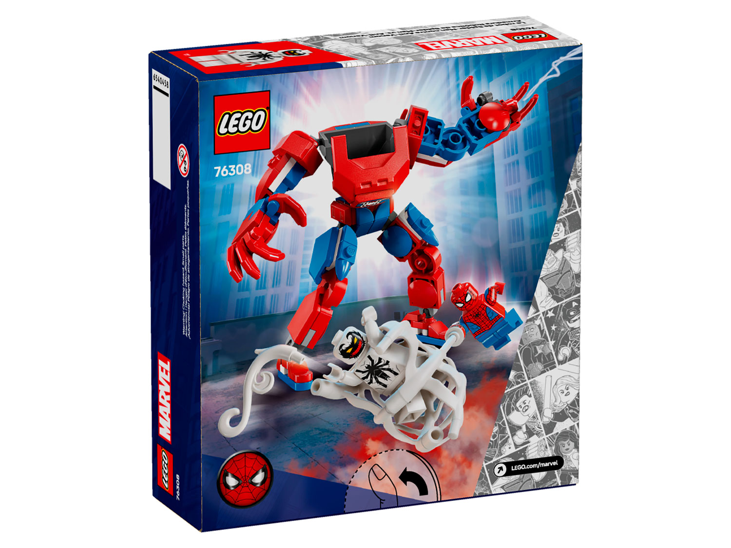 Конструктор LEGO Marvel Super Heroes Spider-Man против Анти-Венома 107 дет. - фото 6