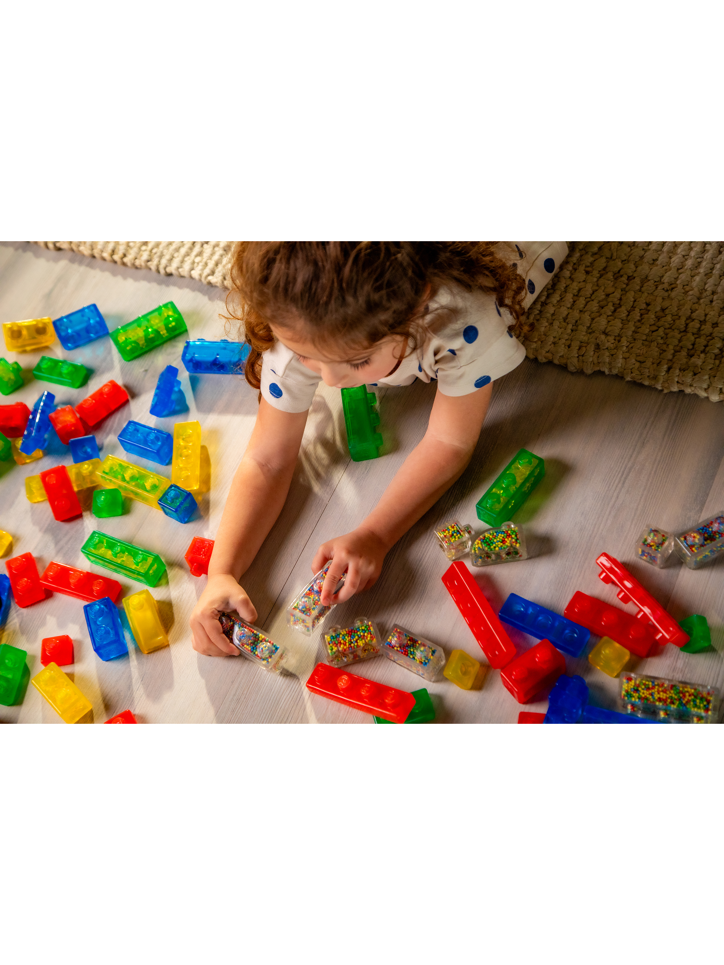 Конструктор Jelly Blox Набор фигурок Фермер мягкий 3 дет. - фото 10