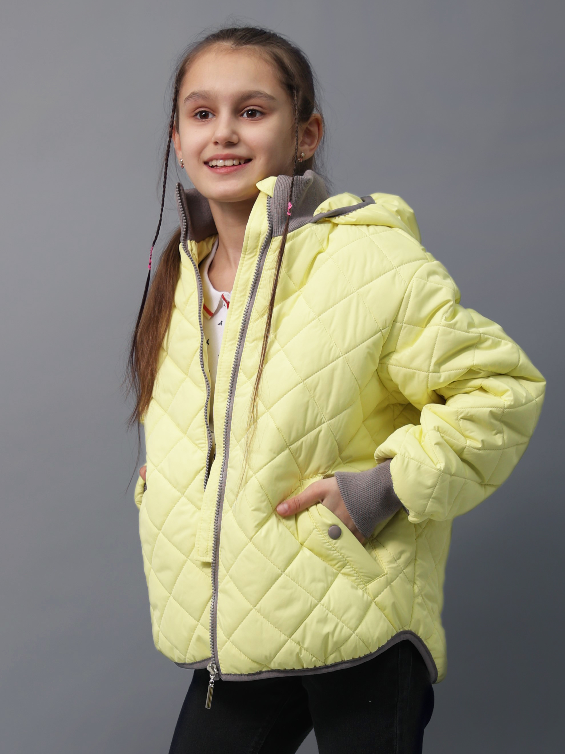 Куртка Аврора 1144-Д/желтый - фото 3