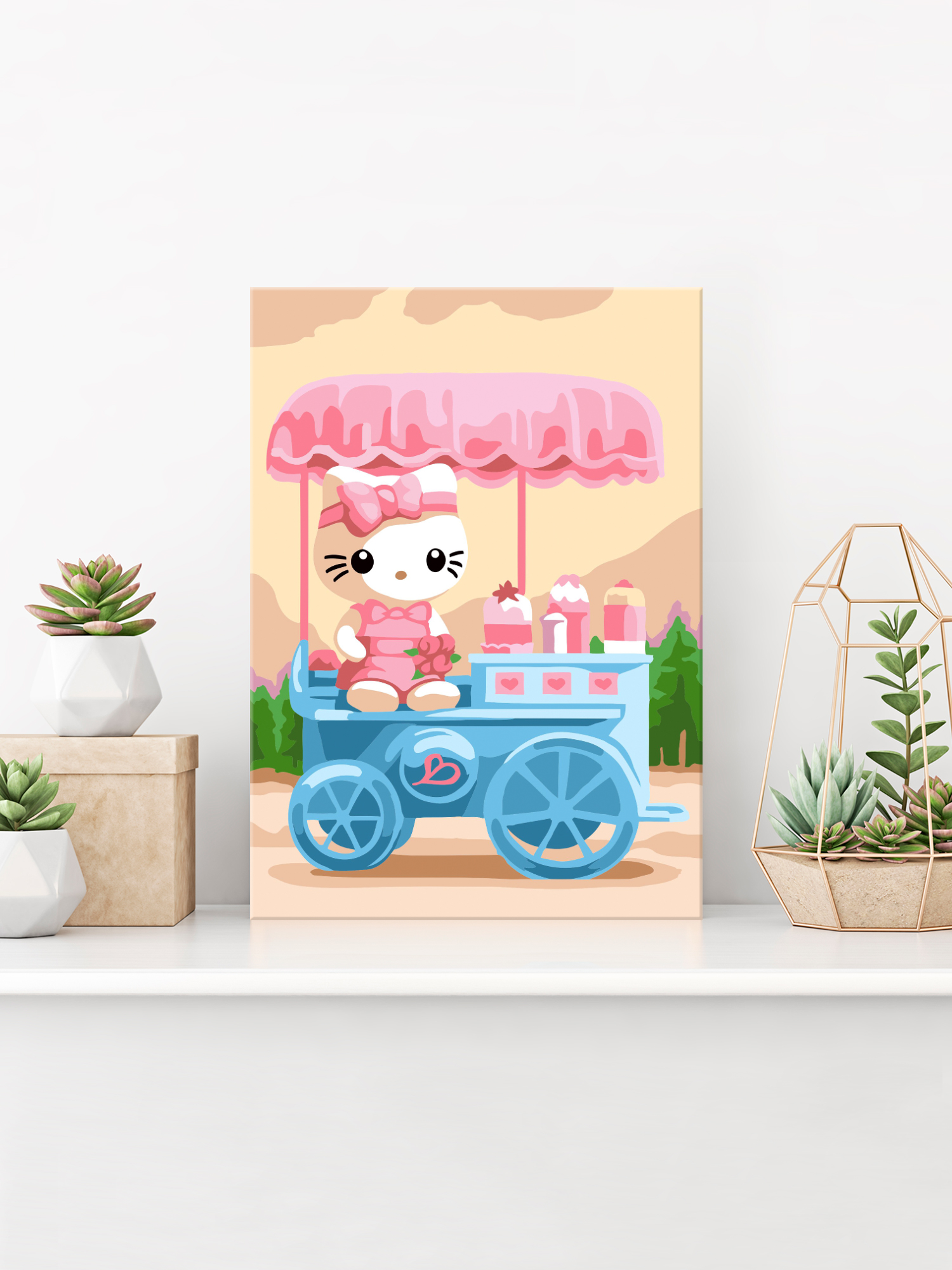 Картина по номерам Hobby Paint Сладкий вагончик в ассортименте - фото 3