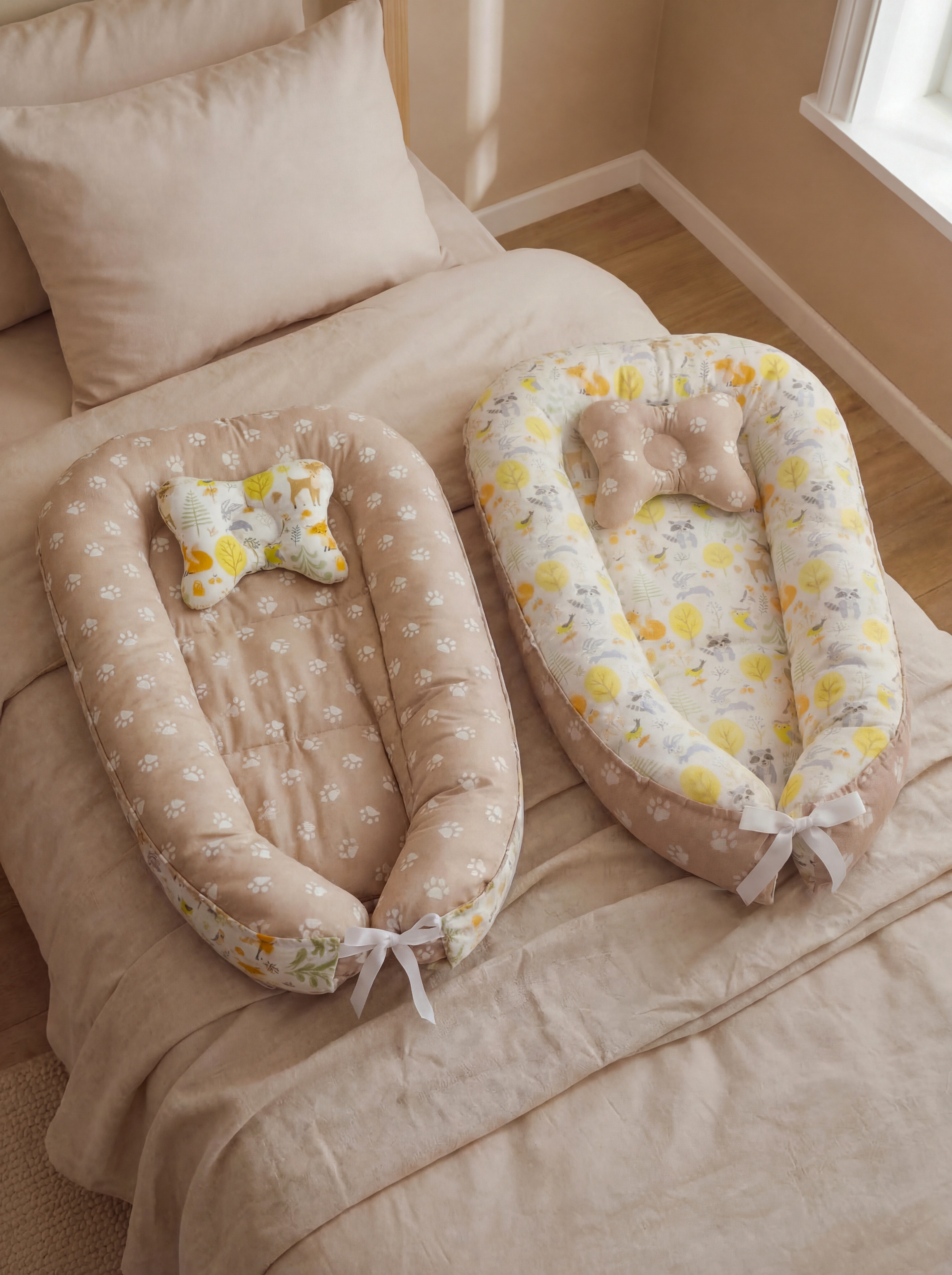 Матрас гнездышко KUZA Сказочный лес 50х90 - фото 13