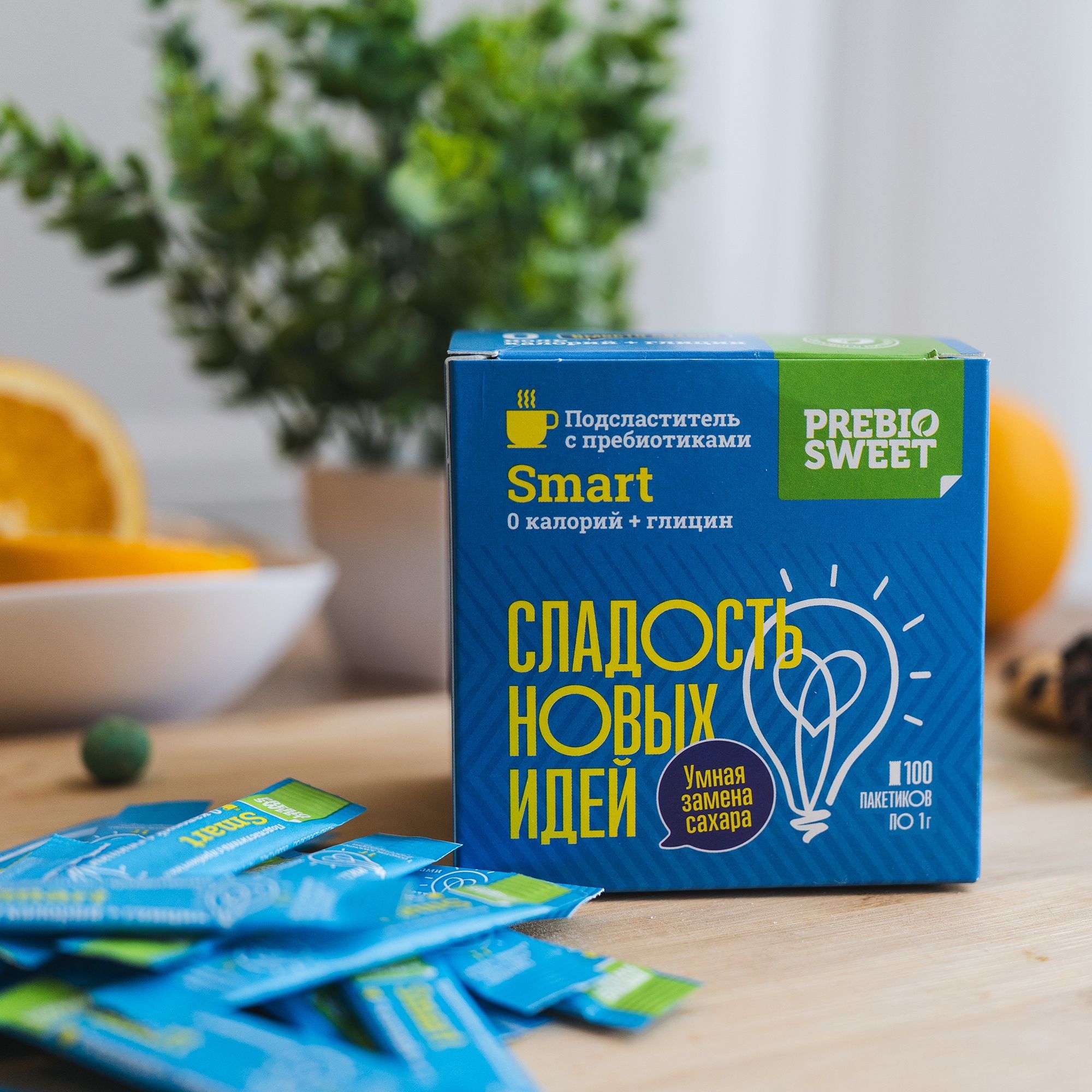 Сахарозаменитель Смарт Prebiosweet Smart в саше стиках 100 шт - фото 6