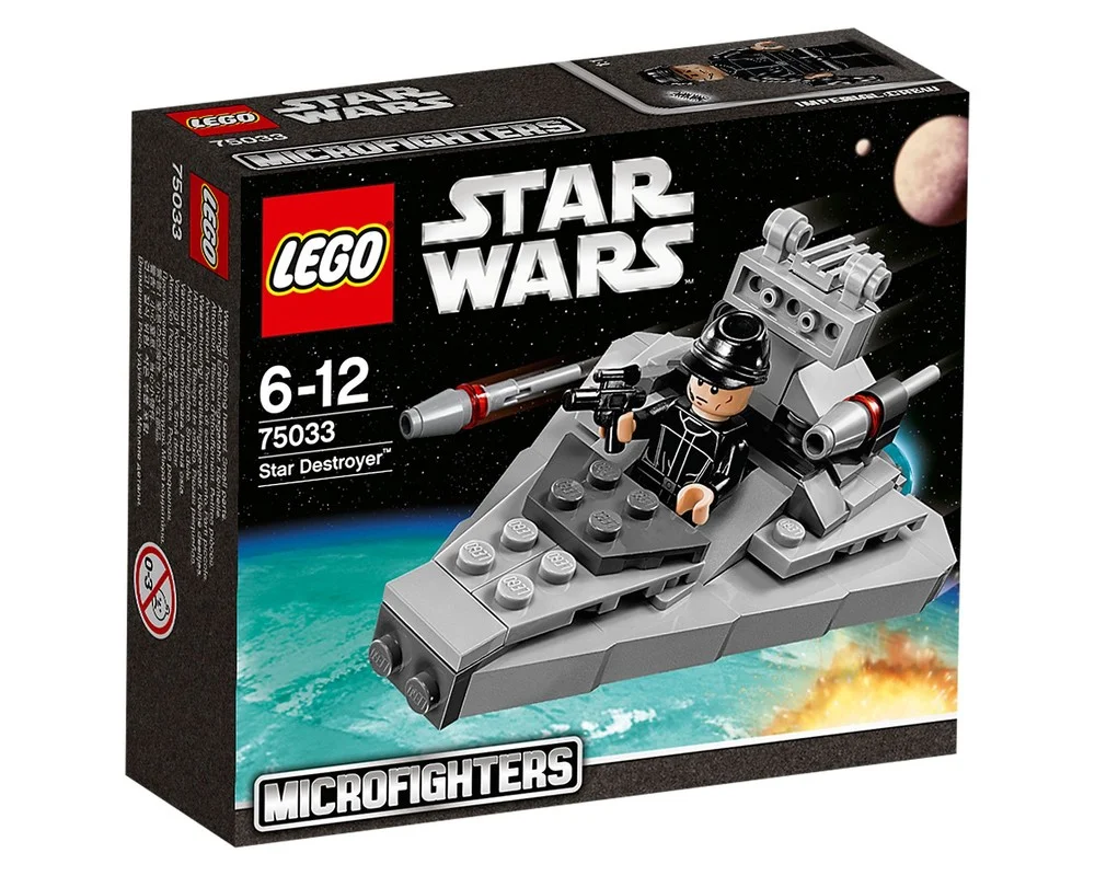 Изображение товара Конструктор LEGO Star Wars 75033 Звездный разрушитель для юных фанатов космоса Изображение товара Конструктор LEGO Star Wars 75033 Звездный разрушитель для юных фанатов космоса