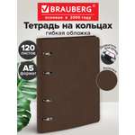 Тетрадь со сменным блоком Brauberg клетка 120 лист.