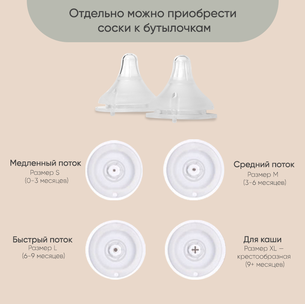 Бутылочка Paomma Anti-Colic 240 мл - фото 6