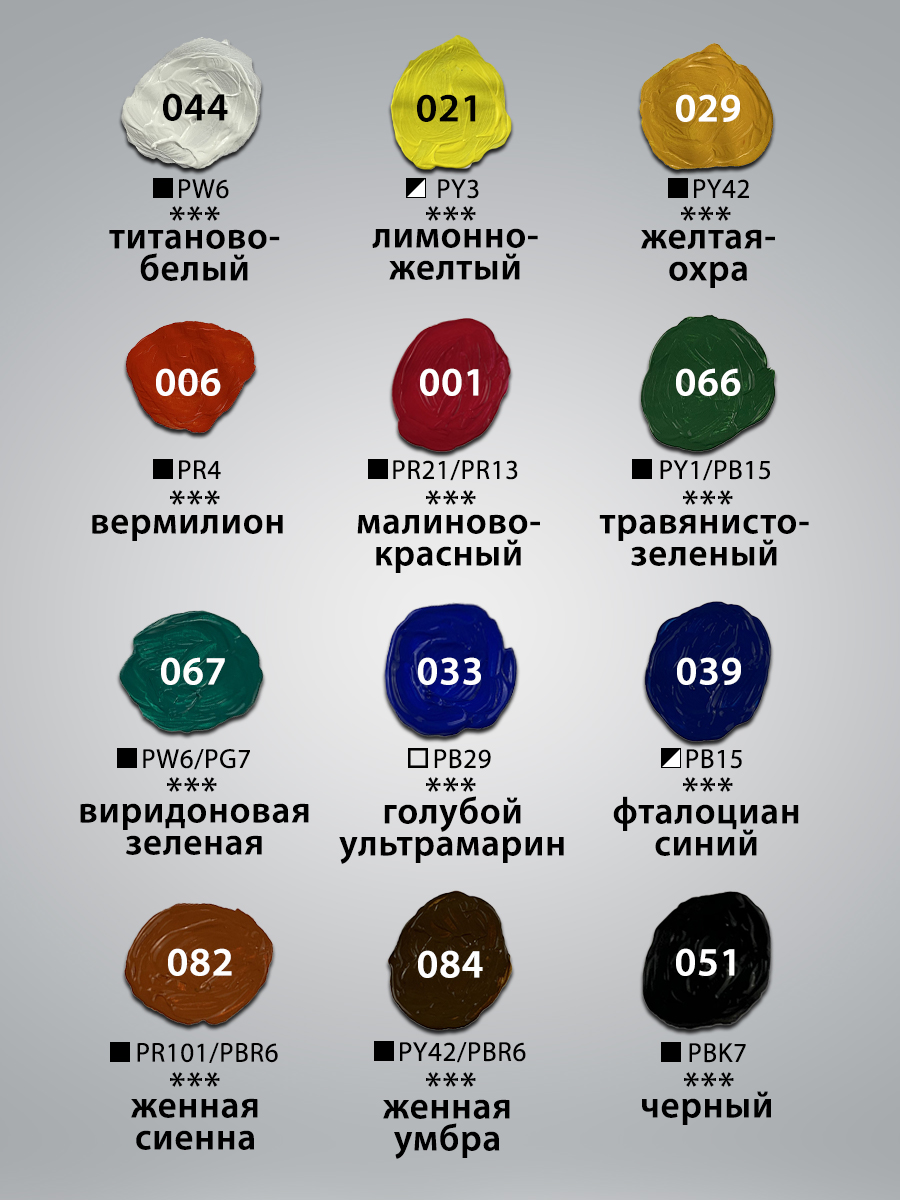 Краски акриловые Color Kit 12 цв. - фото 7