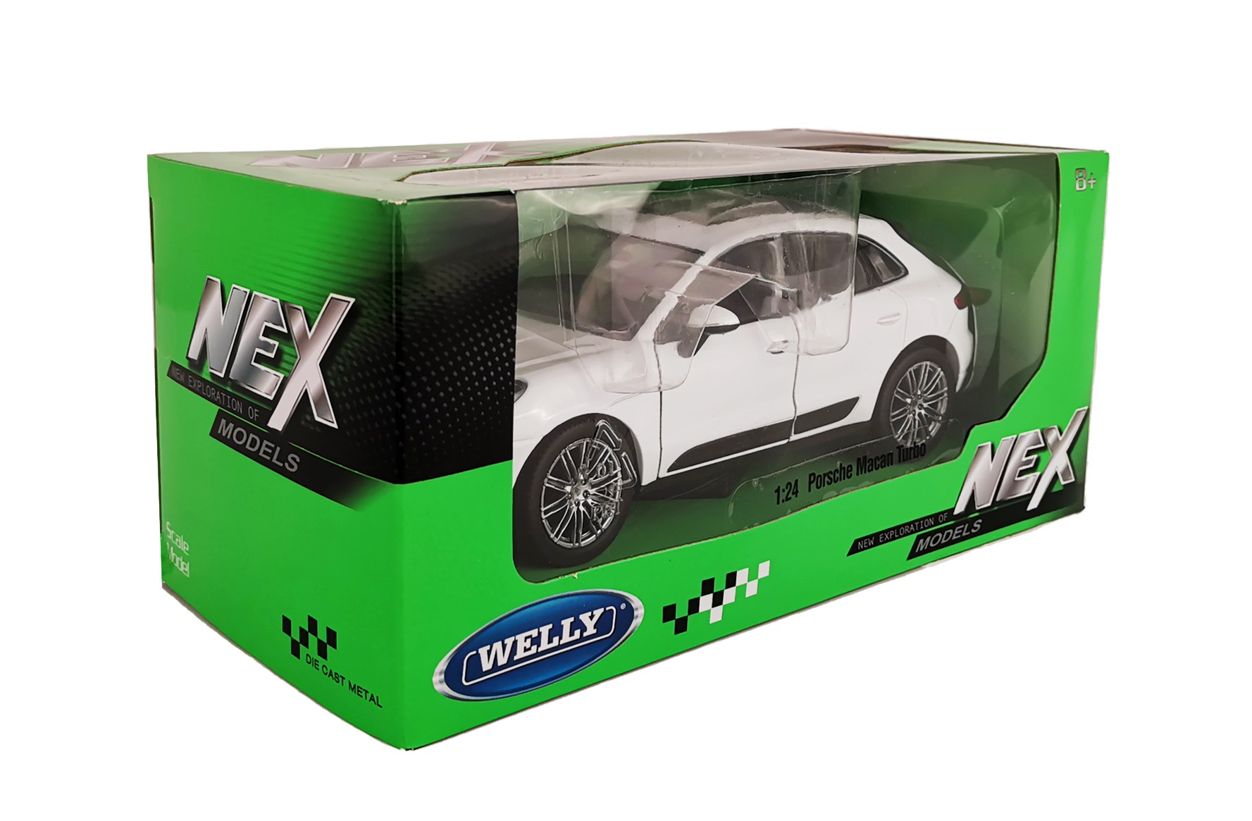 Автомобиль Welly Porsche Macan Turbo 1:24 24047W - фото 5