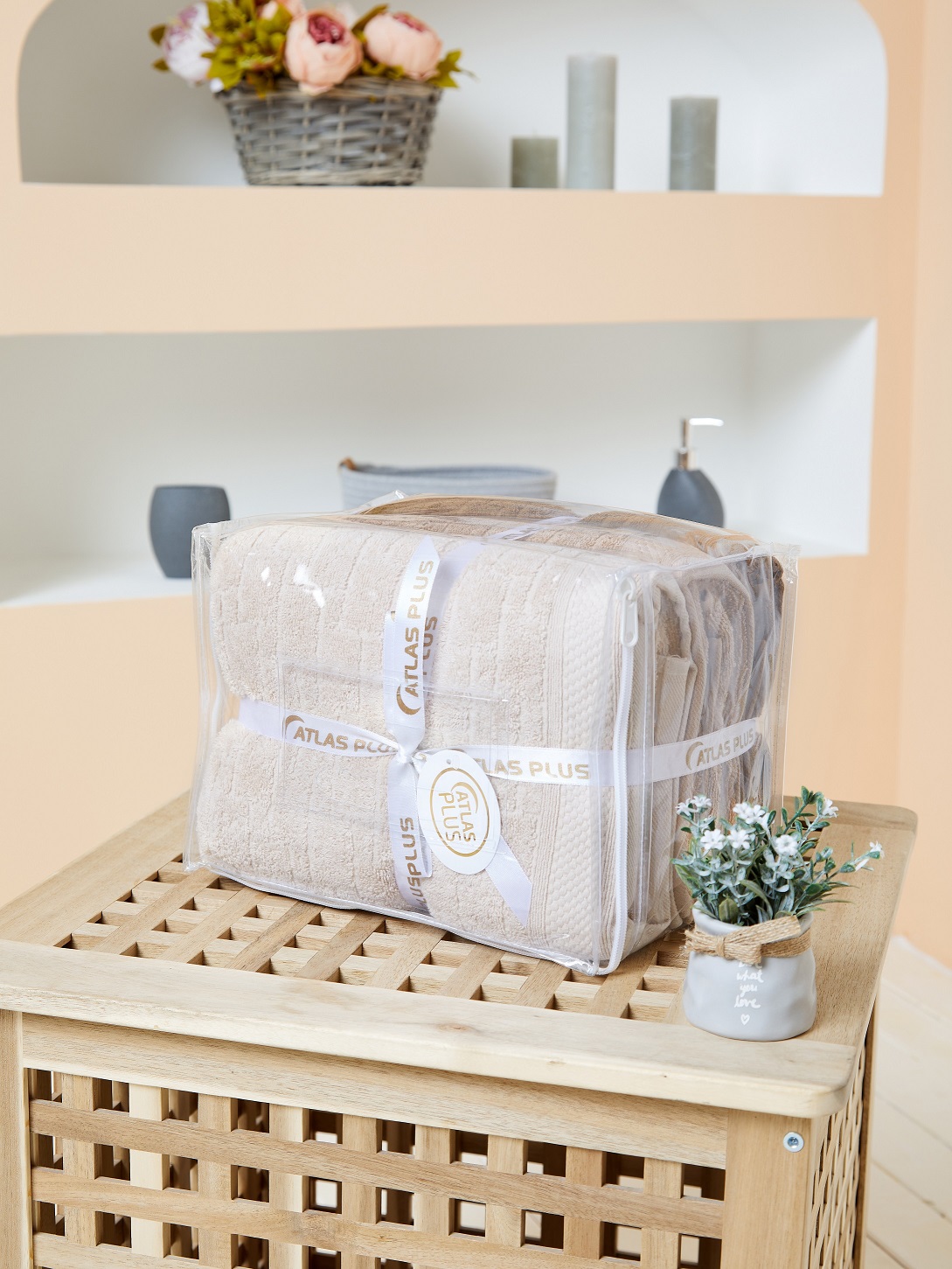 Полотенце Сoton Delux 50 x 90 см 3 шт. - фото 5