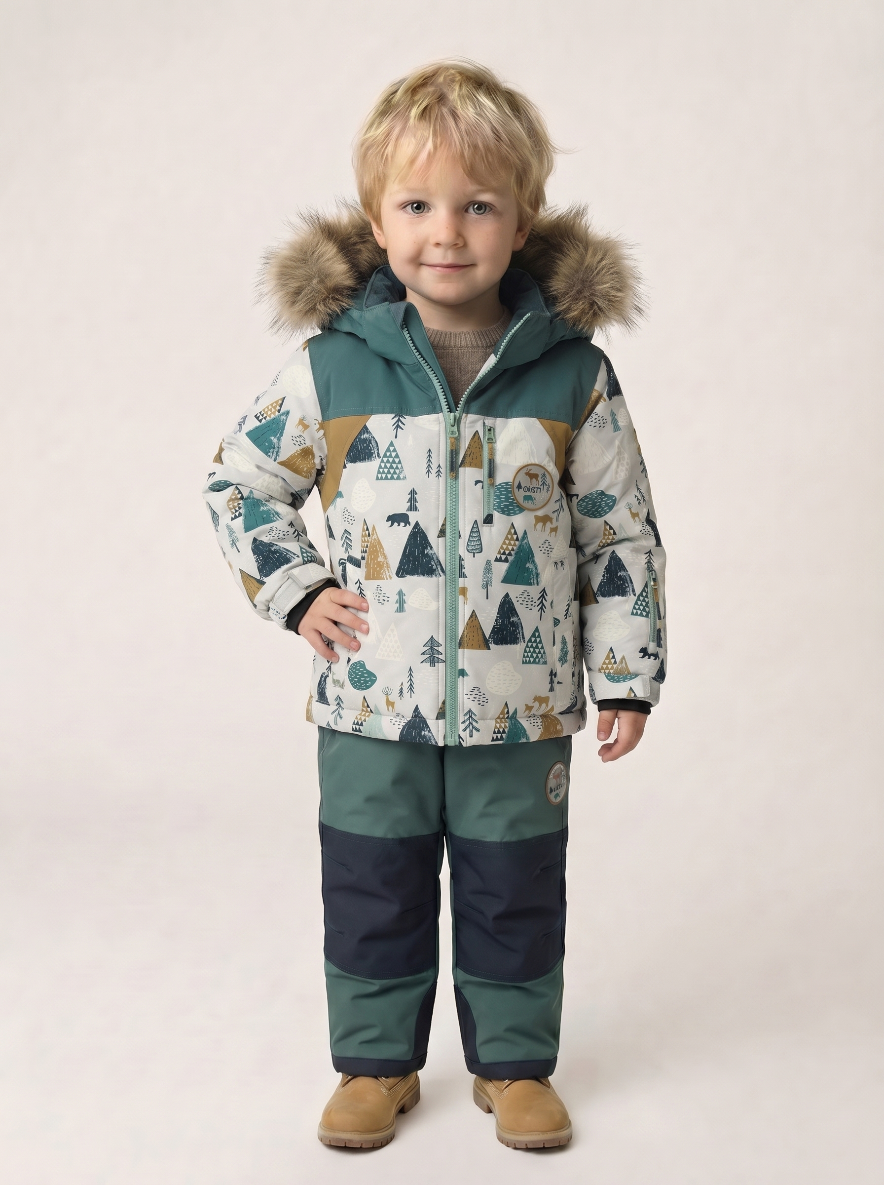 Комплект GUSTI GW6BS236-GREY WOODLAND - фото 1