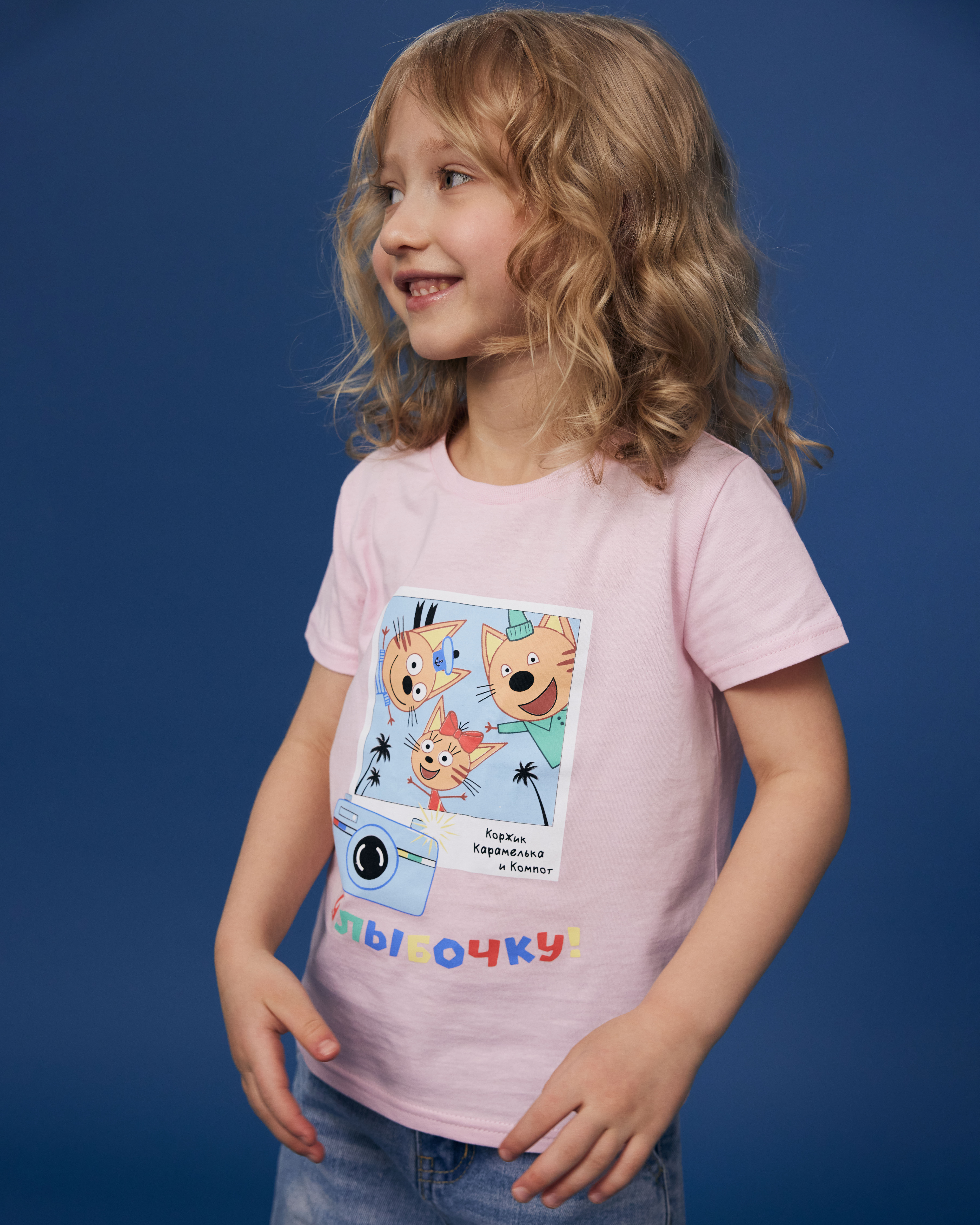 Футболка Три кота S24LC3ZG 02730kgLJ - фото 5