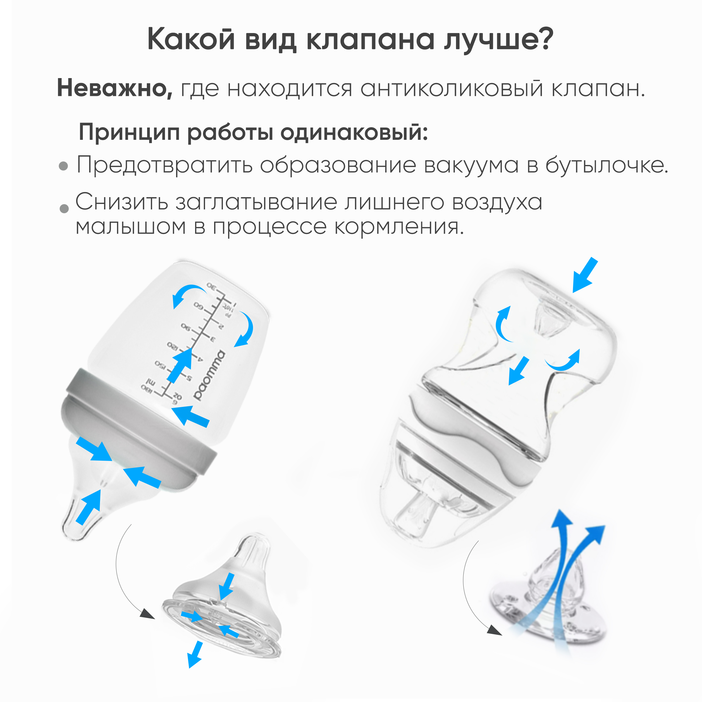 Бутылочка Paomma 180 мл 2 шт. - фото 4