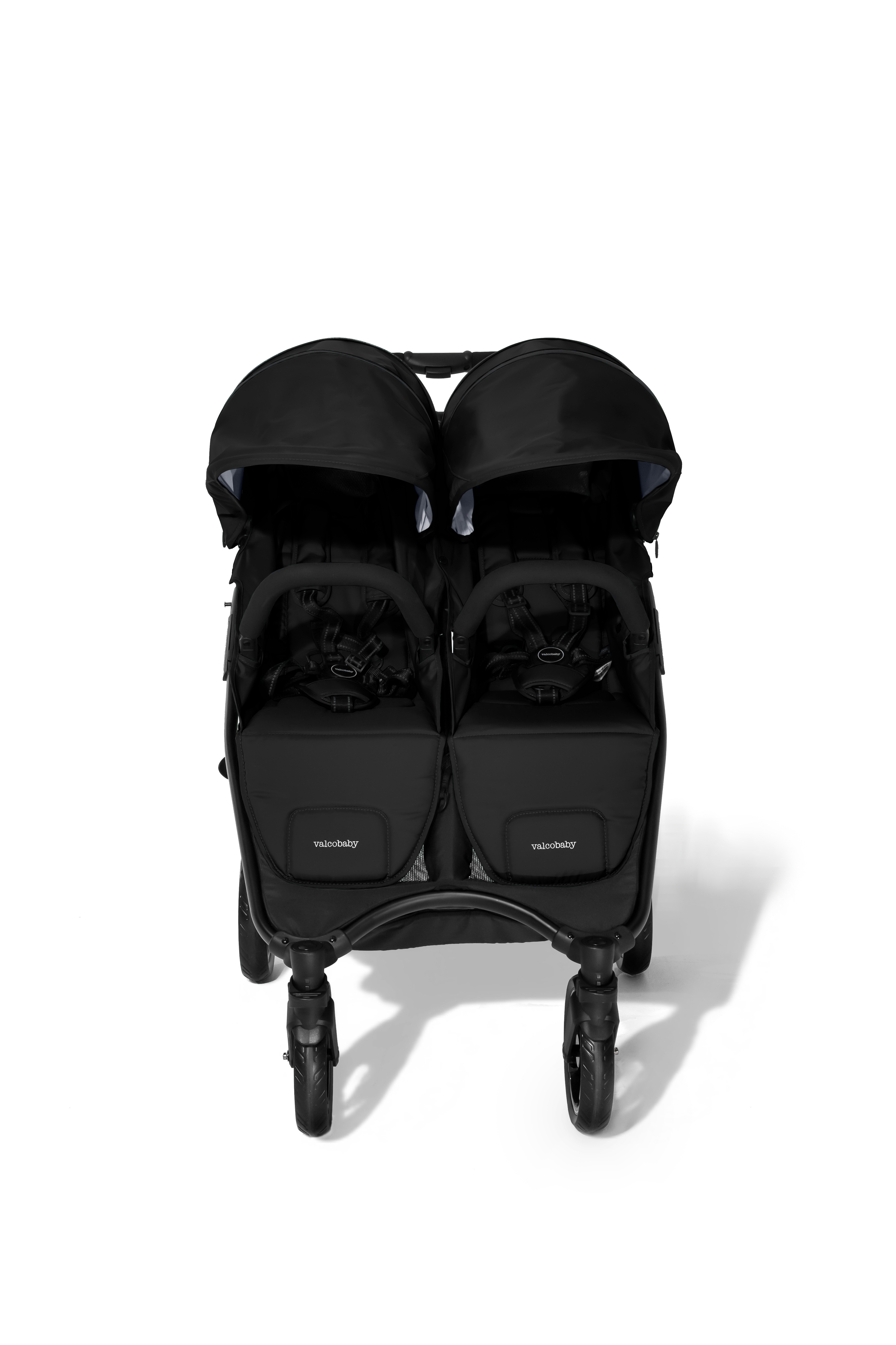 Коляска прогулочная для двойни Valco baby черный - фото 5