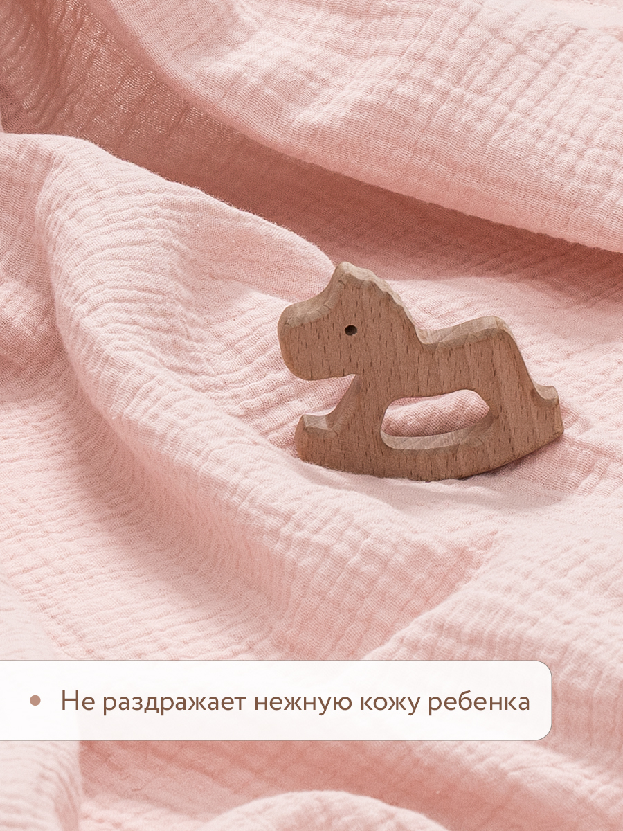 Пелёнка Perina Розовый муслин - фото 5