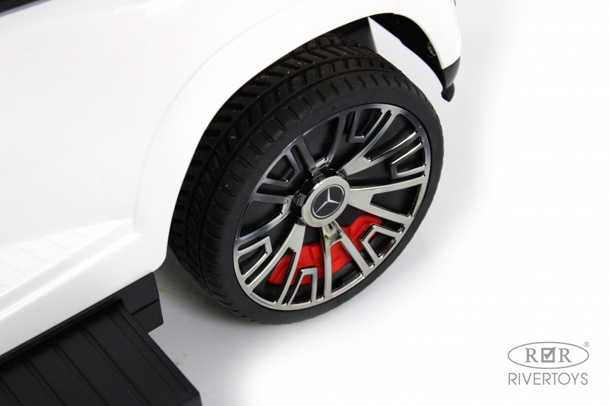 Электромобиль RIVERTOYS Mercedes Z003ZZ-A-WHITE С пультом ДУ - фото 12