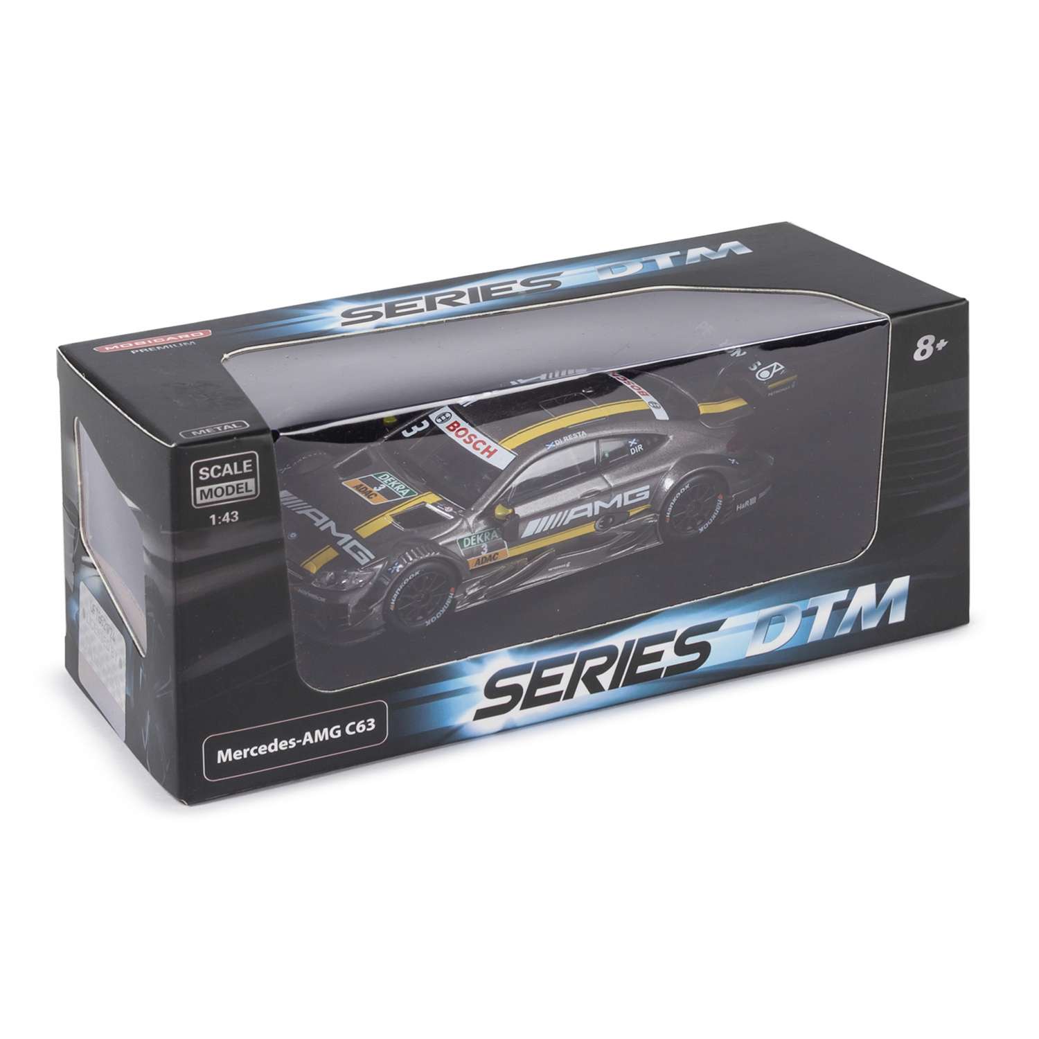 Автомобиль Mobicaro Mercedes AMG C63 DTM 1:43 444999(B) - фото 3