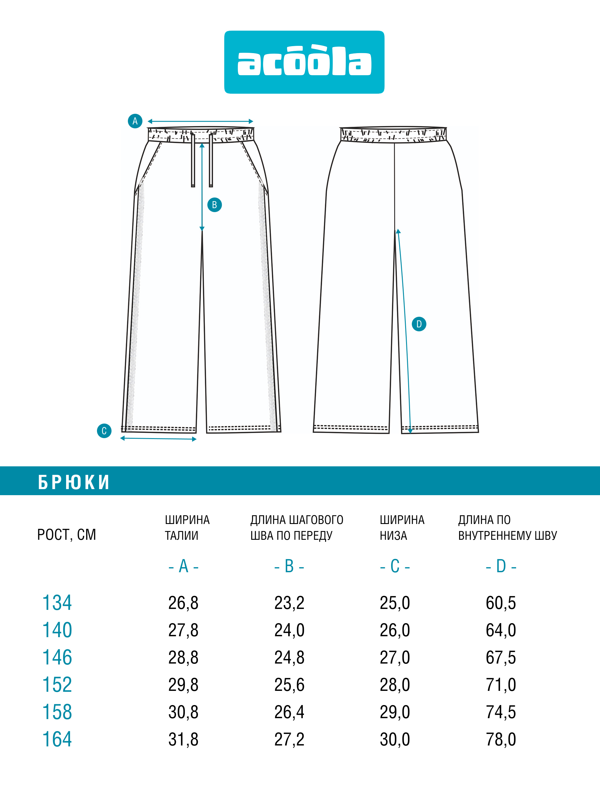 Брюки Acoola 20210460101_0095963 - фото 7