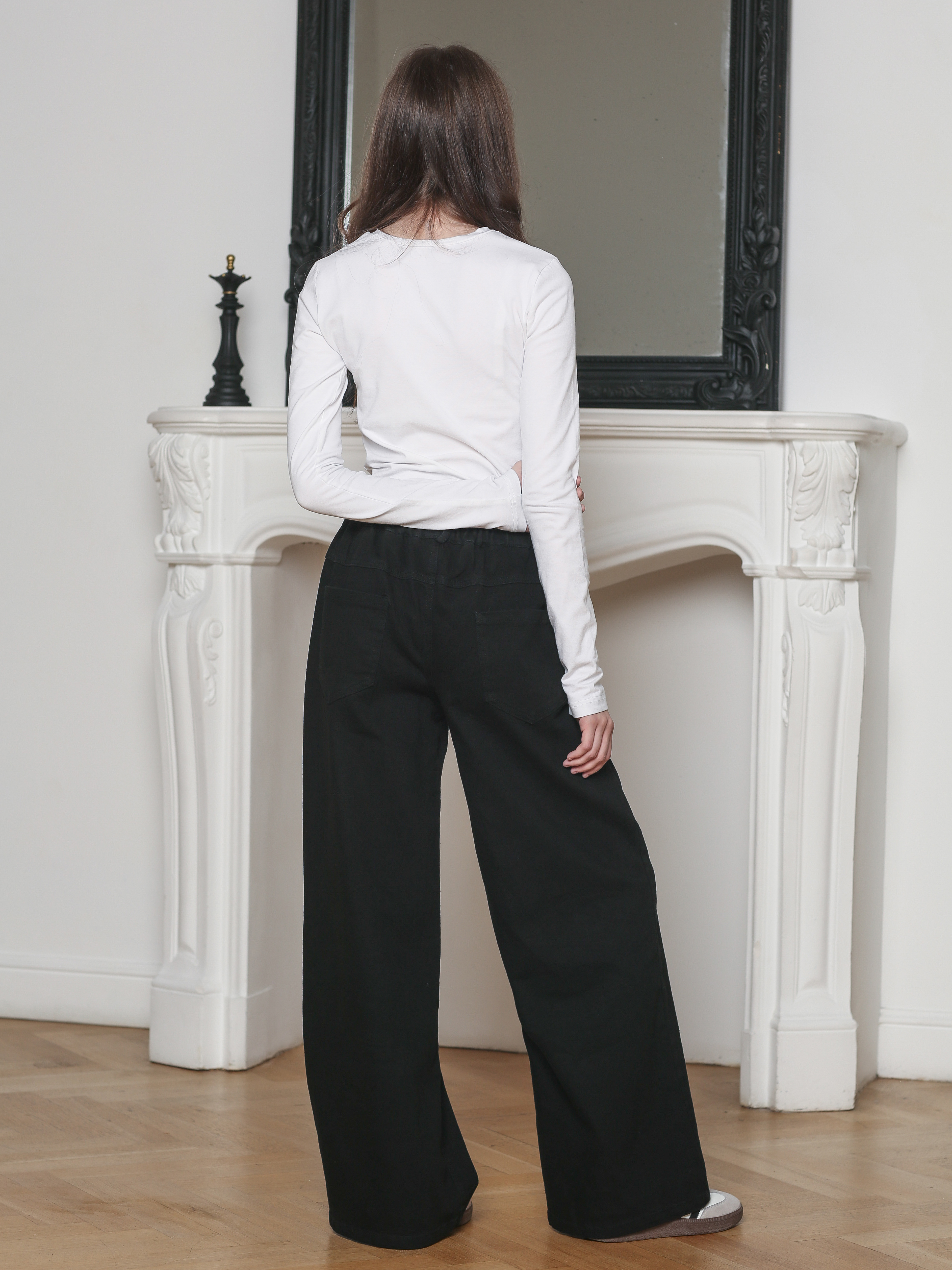 Джинсы-палаццо СИНИЙ МИР R256-IL - фото 14