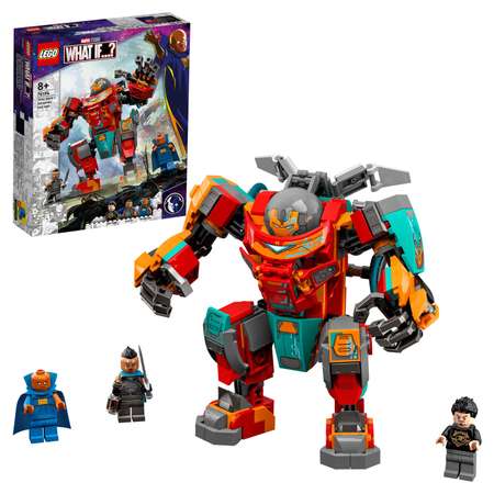 Конструктор LEGO Marvel Super Heroes Железный Человек на Сакааре блочный