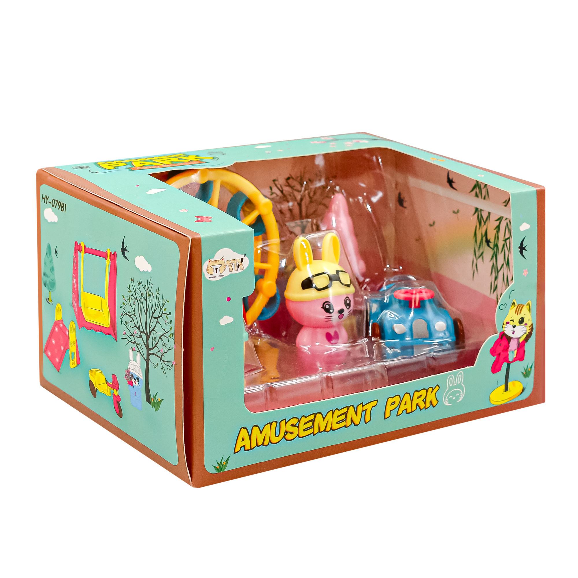 Игровой набор SHARKTOYS Кошачий парк аттракционов - фото 6